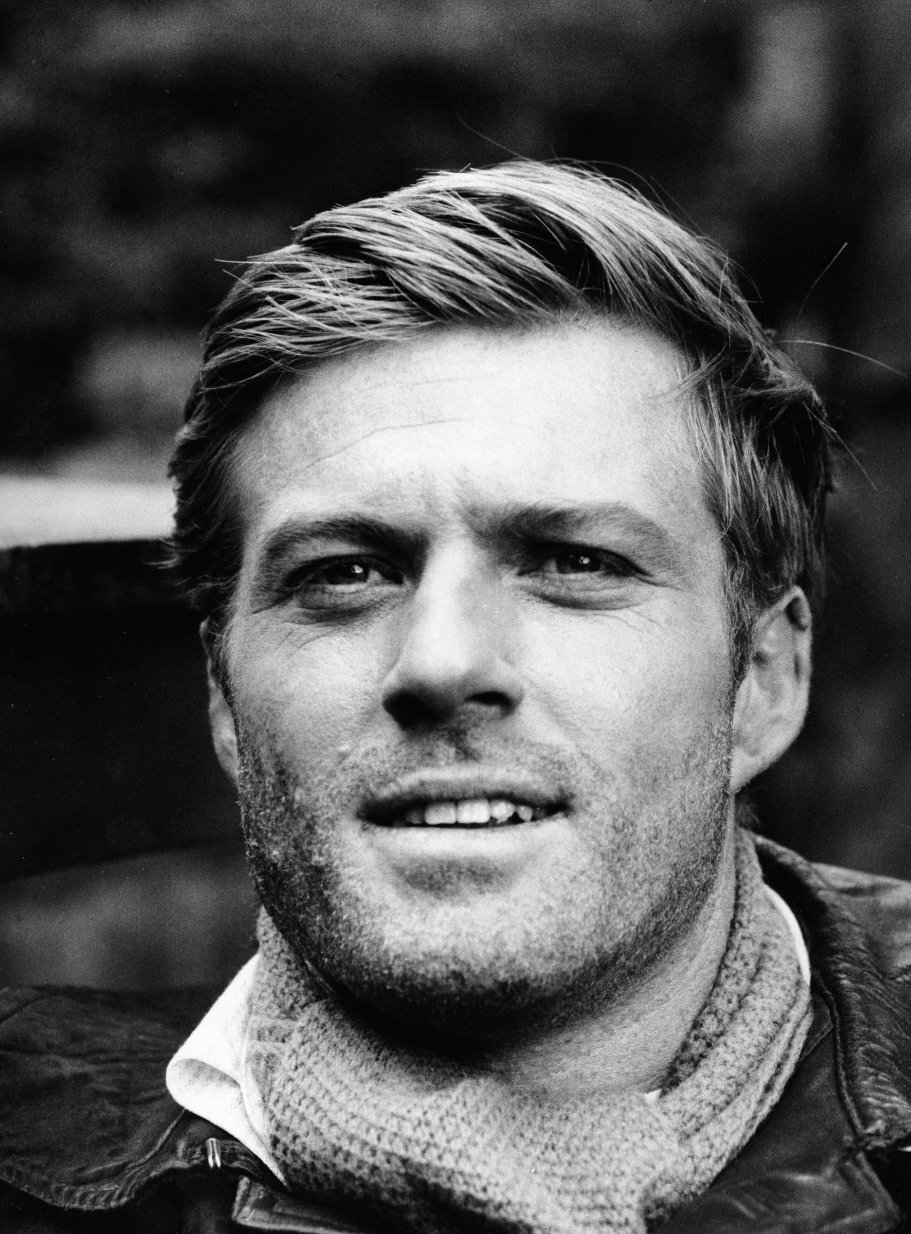 Retrato del actor estadounidense Robert Redford, alrededor de la década de 1960. | Fuente: Getty Images