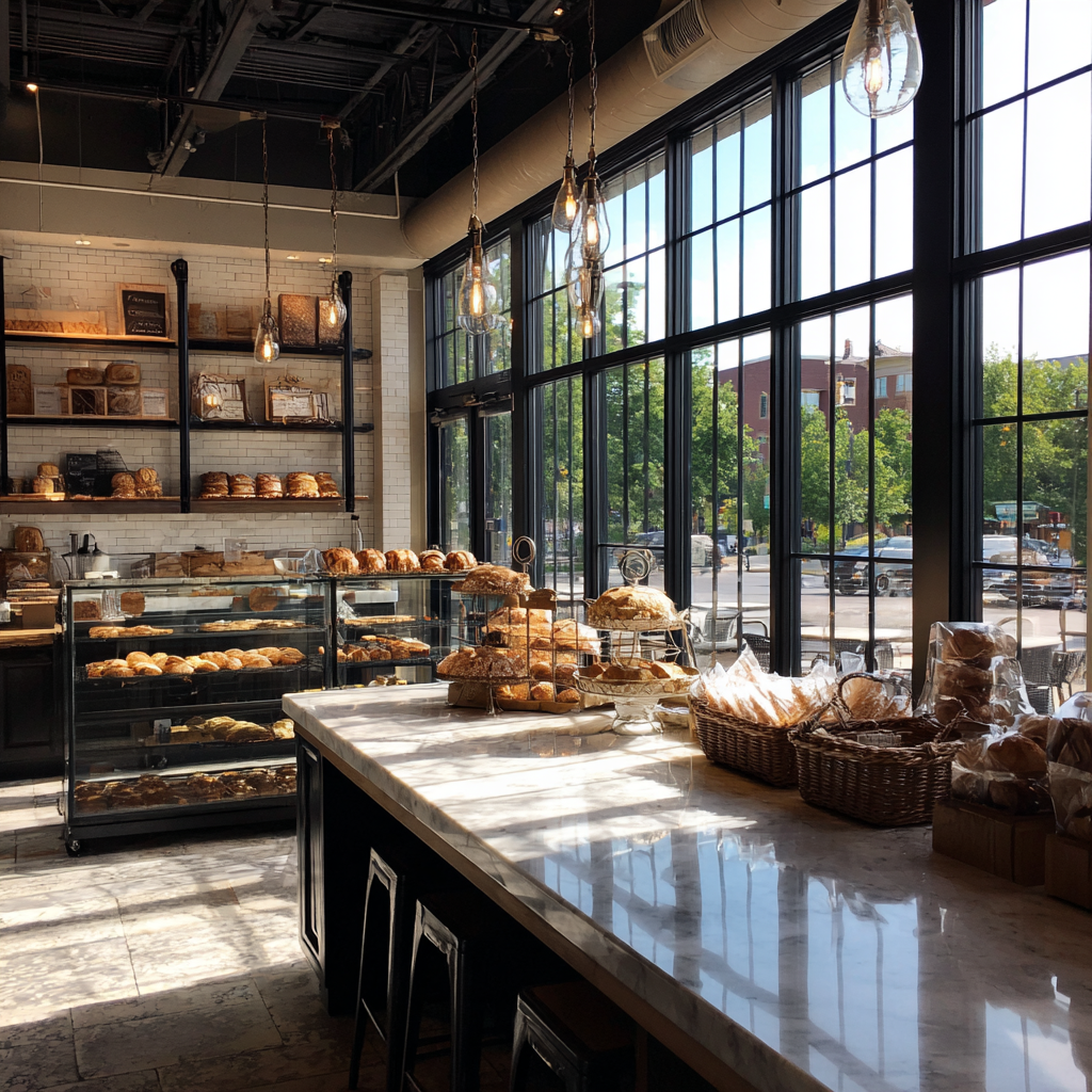 El interior de una panadería | Fuente: Midjourney