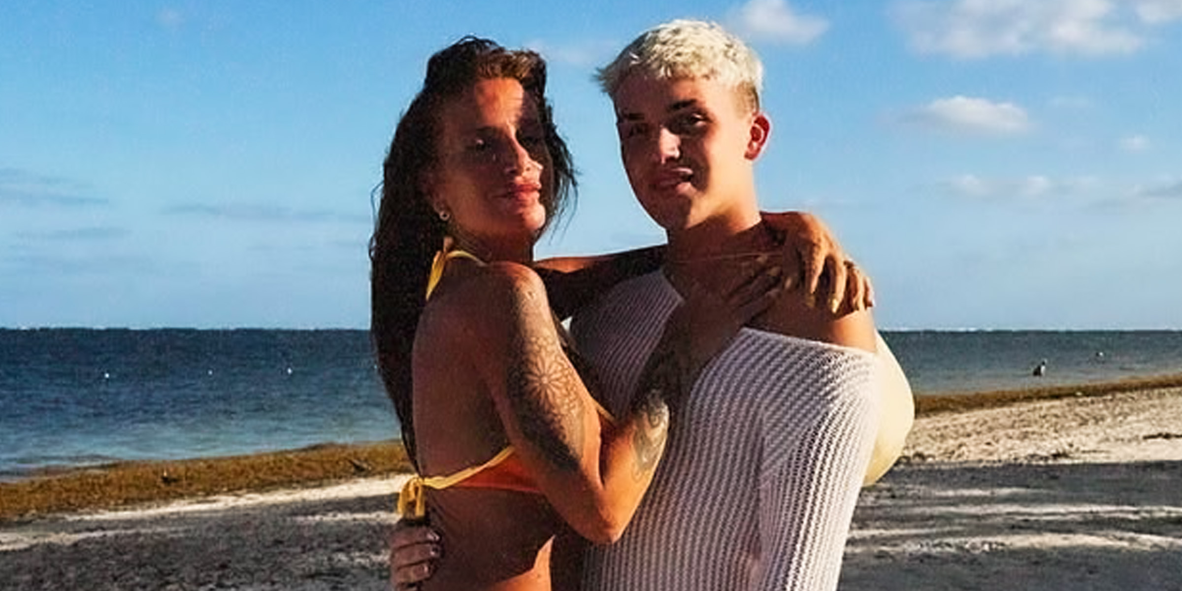 Florencia Peña junto a Juan Otero | Fuente: Instagram/juanoterook