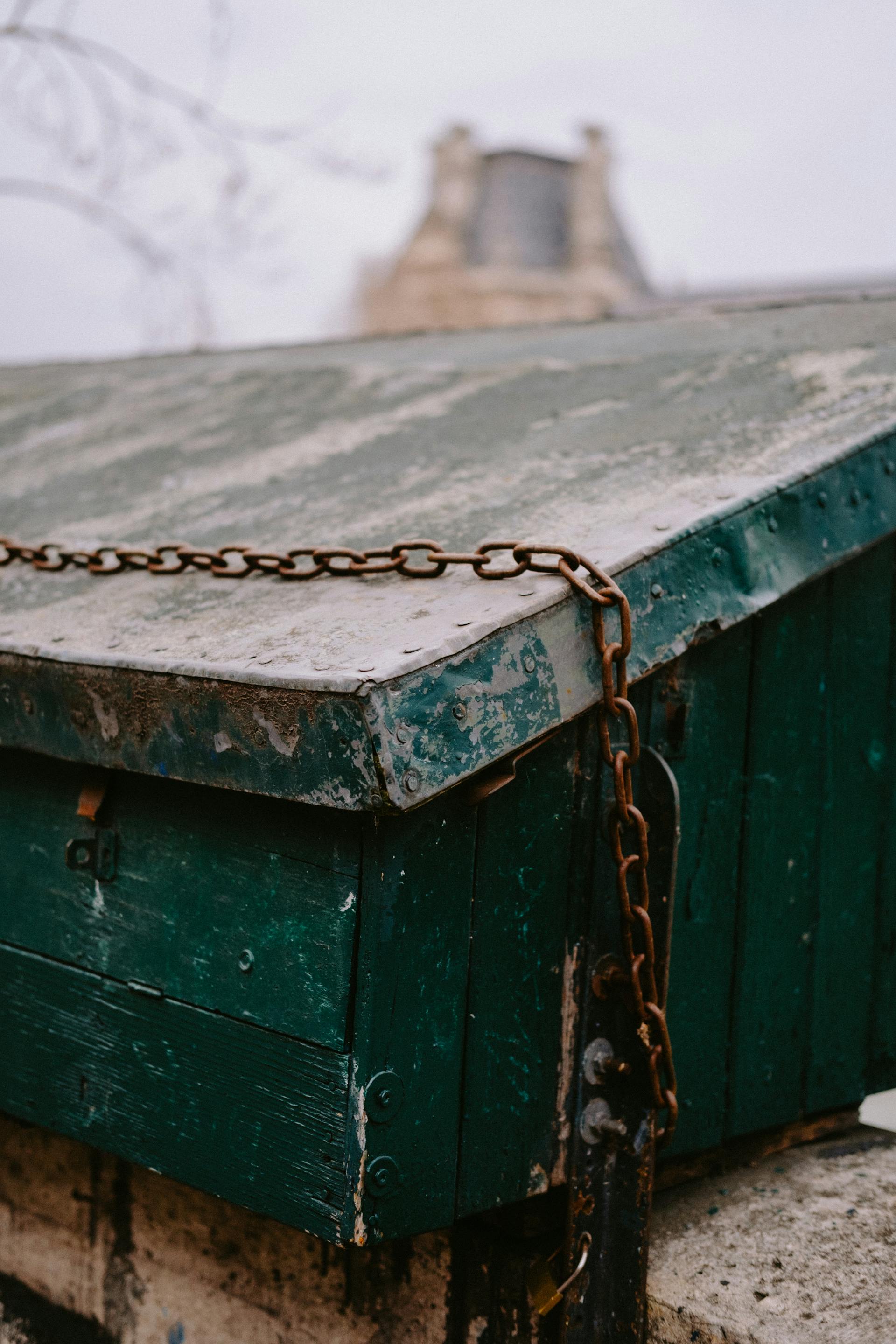 Una caja vieja | Fuente: Pexels