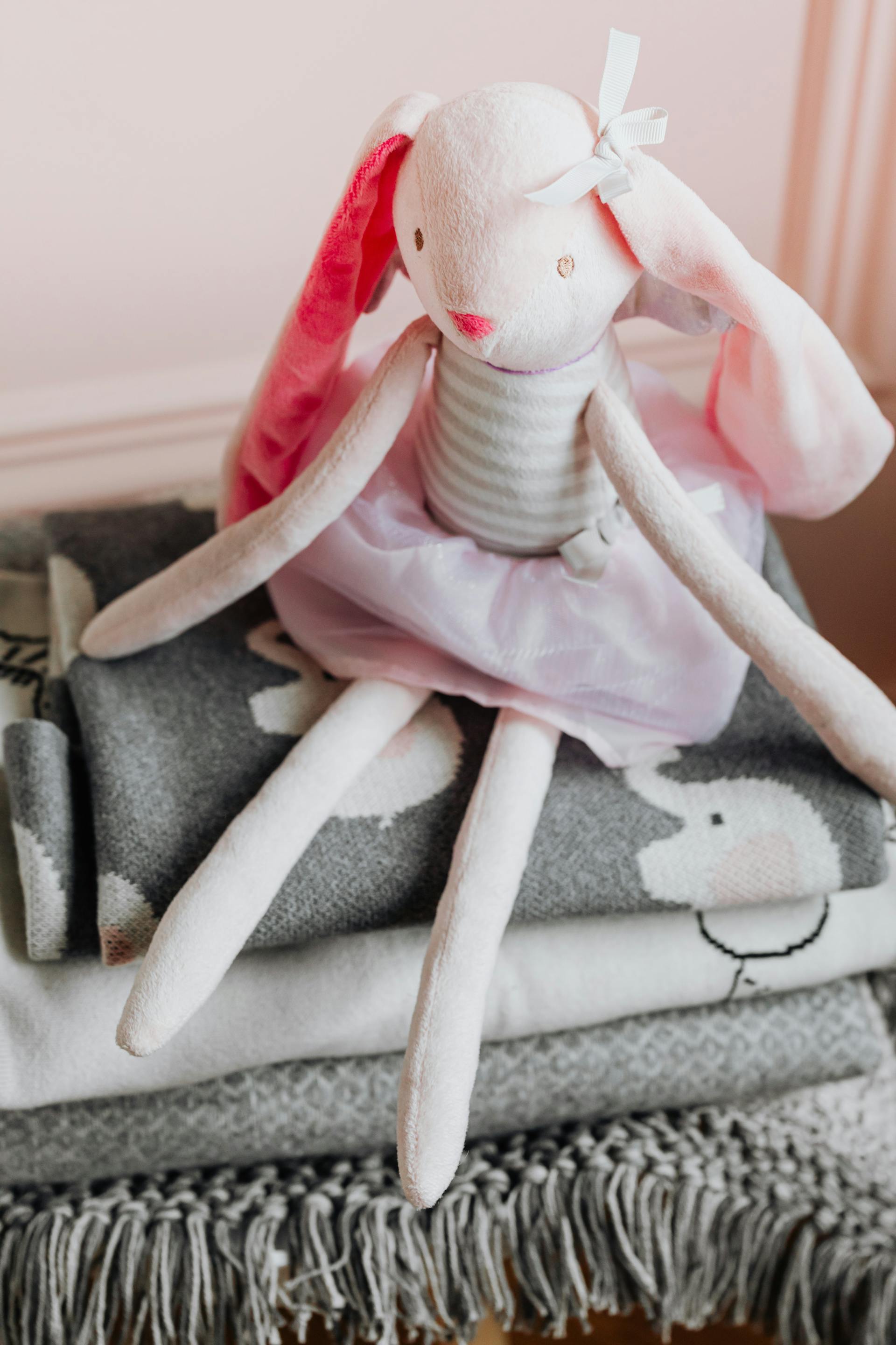 Un conejito de peluche | Fuente: Pexels