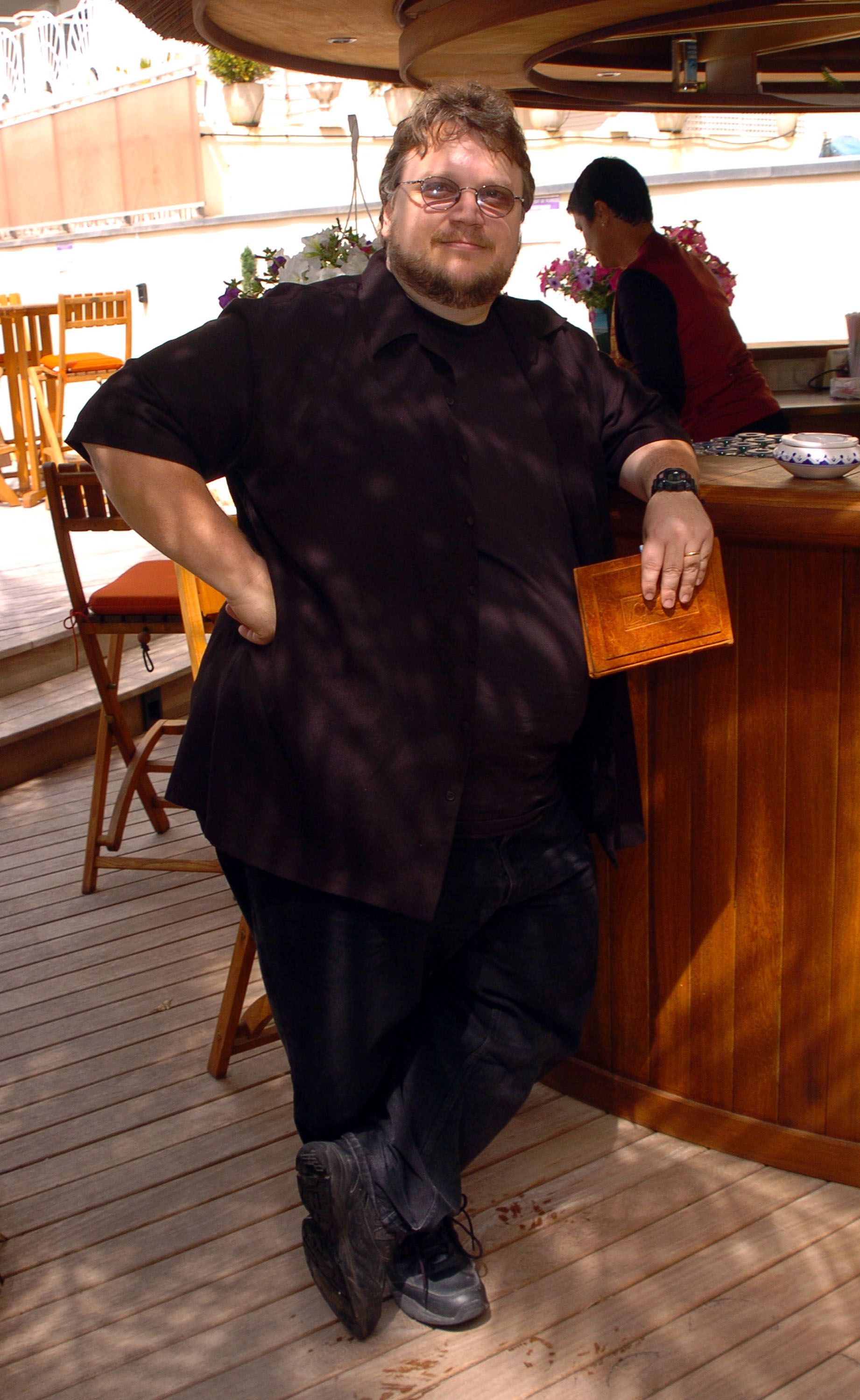 Guillermo del Toro durante el Festival de Cine de Cannes de 2005 - Rueda de prensa de Guillermo del Toro en Cannes, Francia. | Fuente: Getty Images