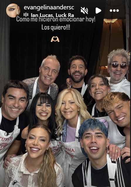 Historia de Instagram de Evangelina Anderson sobre su participación en "MasterChef Celebrity" del lunes 3 de noviembre | Fuente: Instagram Stories/evangelinaanderson