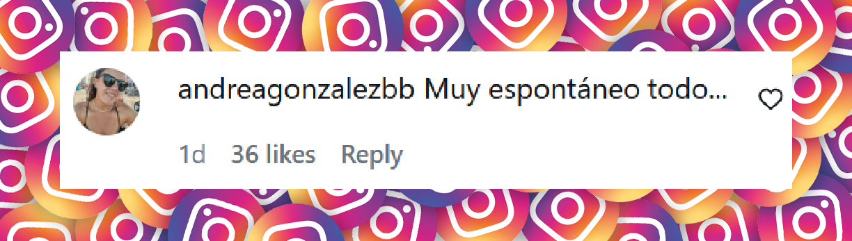 Comentario de una usuaria sobre el video compartido por Isabel Macedo llorando por la Selección Argentina | Fuente: Instagram/isabelmacedophoto