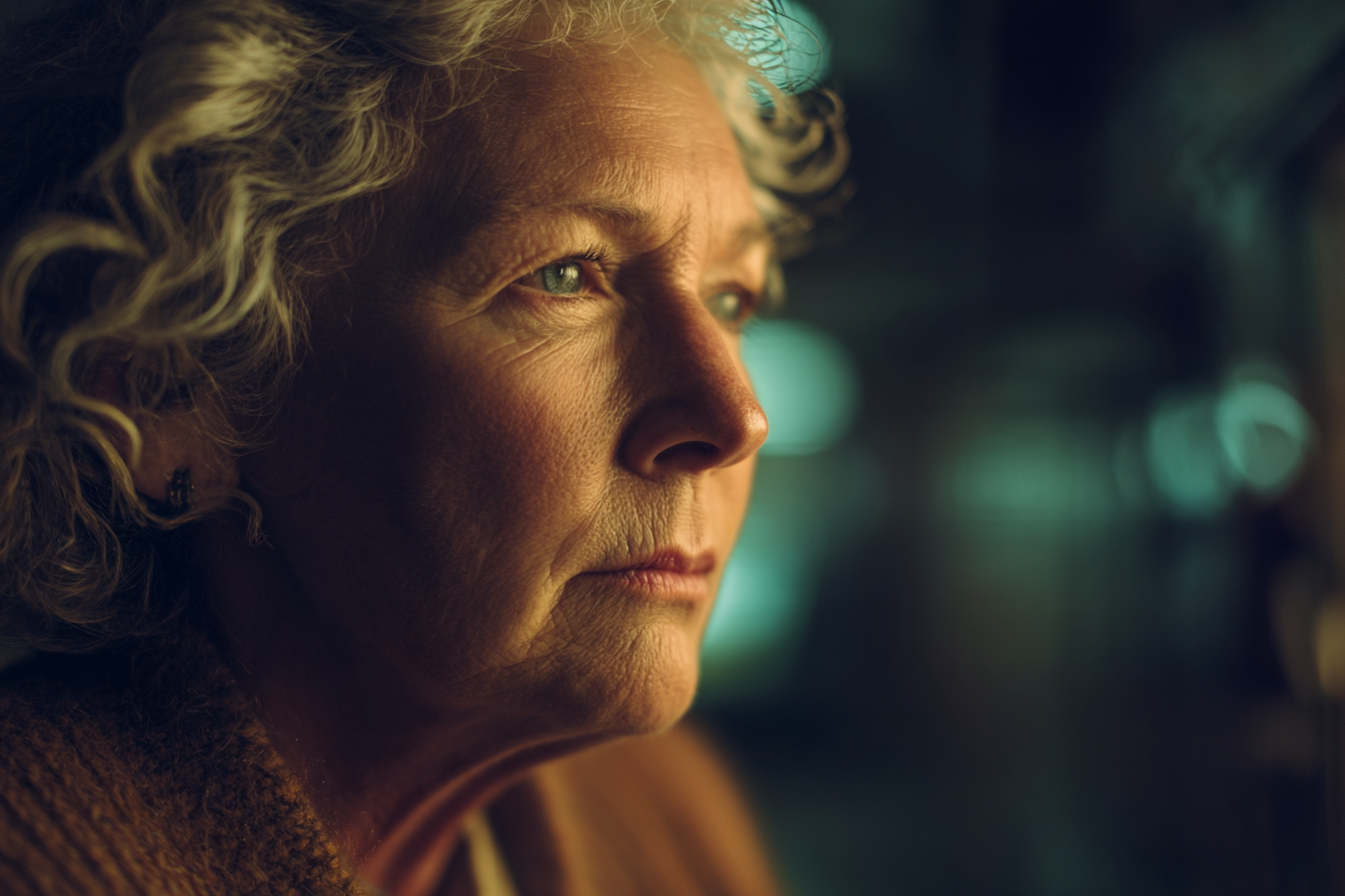 Una mujer mayor | Fuente: Midjourney