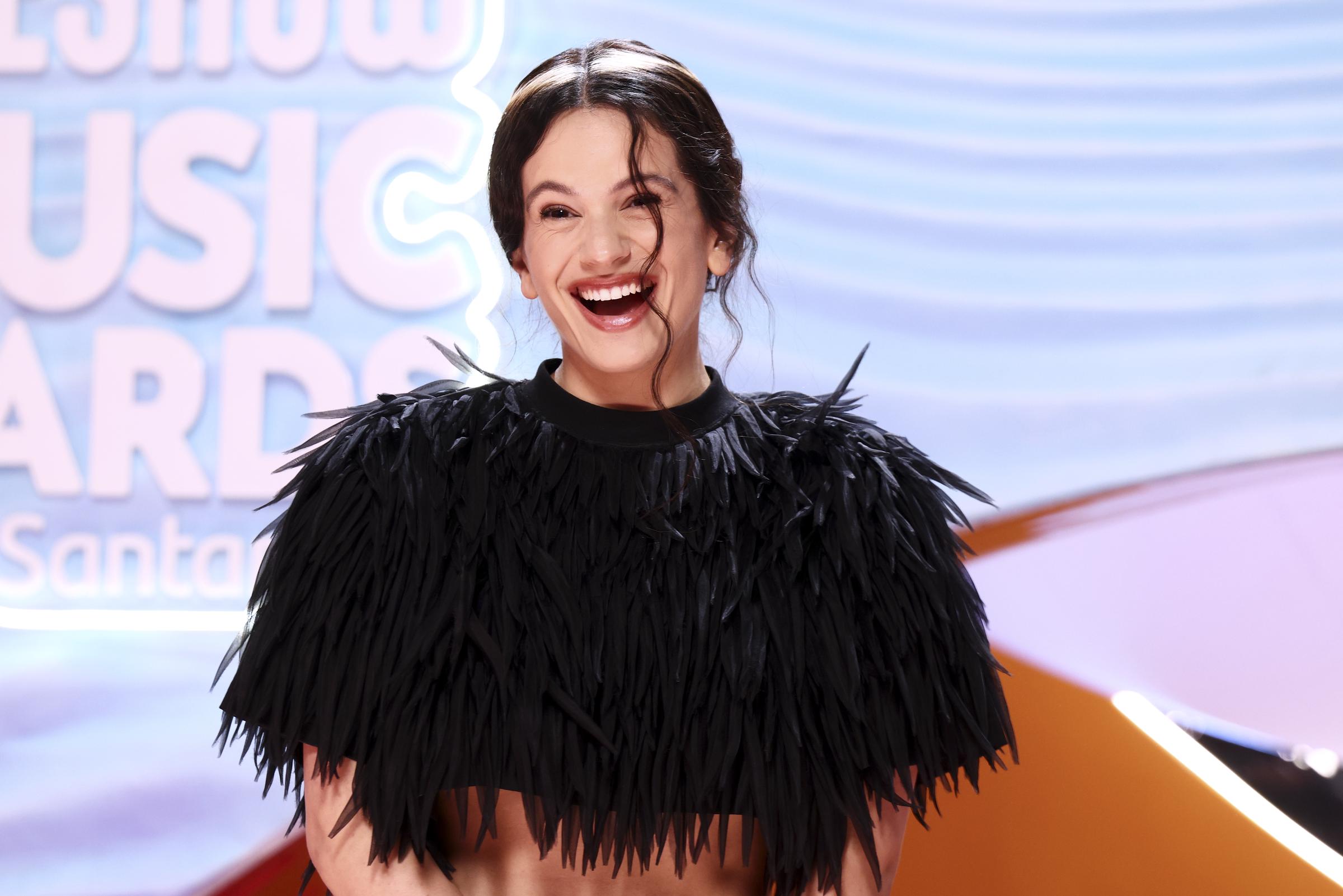 Rosalía asiste a los40 Music Awards Santander en Roig Arena el 7 de noviembre de 2025 en Valencia, España. | Fuente: Getty Images