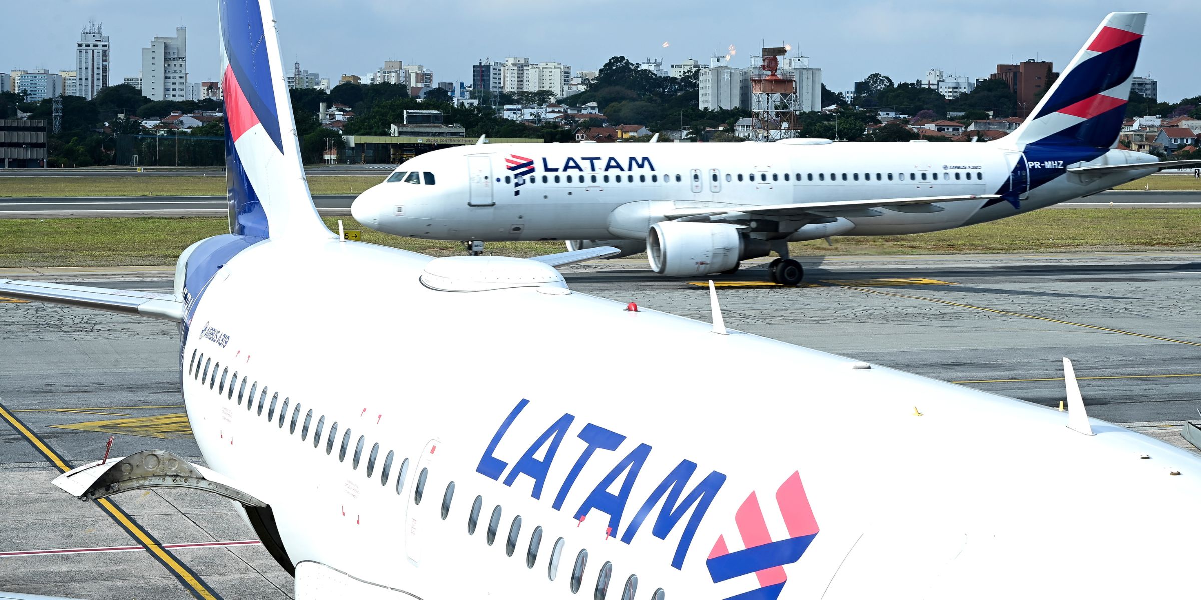 Aviones de LATAM Airlines en un aeropuerto | Fuente: Getty Images