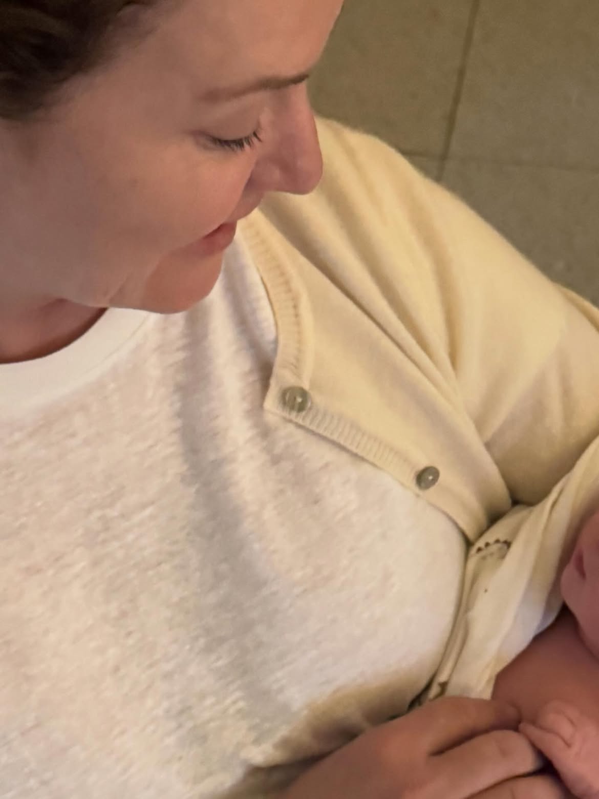 Clara Darín junto a su sobrino | Fuente: Instagram/claradarin