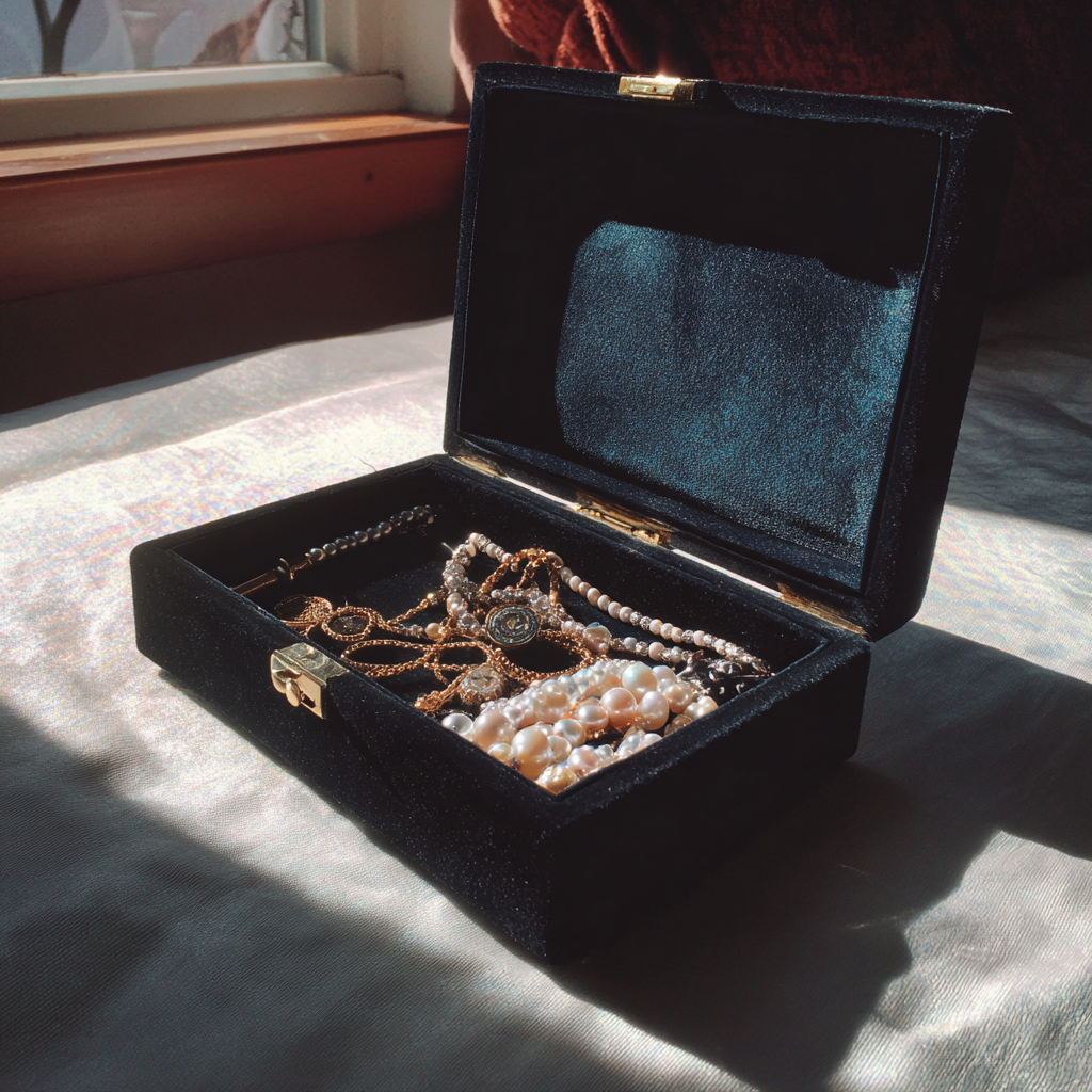 Una caja de joyas | Fuente: Midjourney