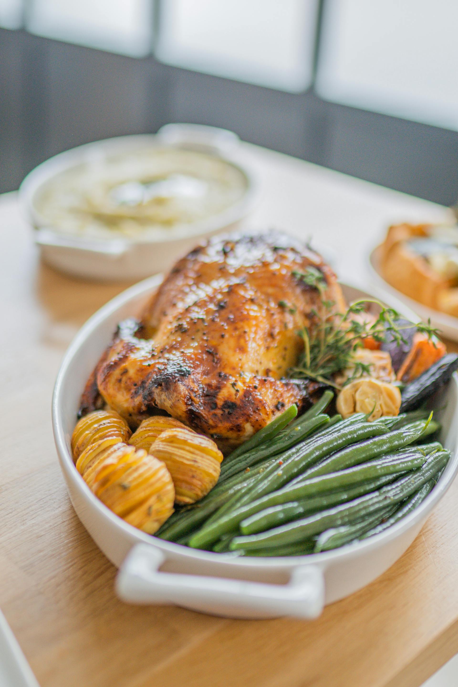 Pollo asado | Fuente: Pexels