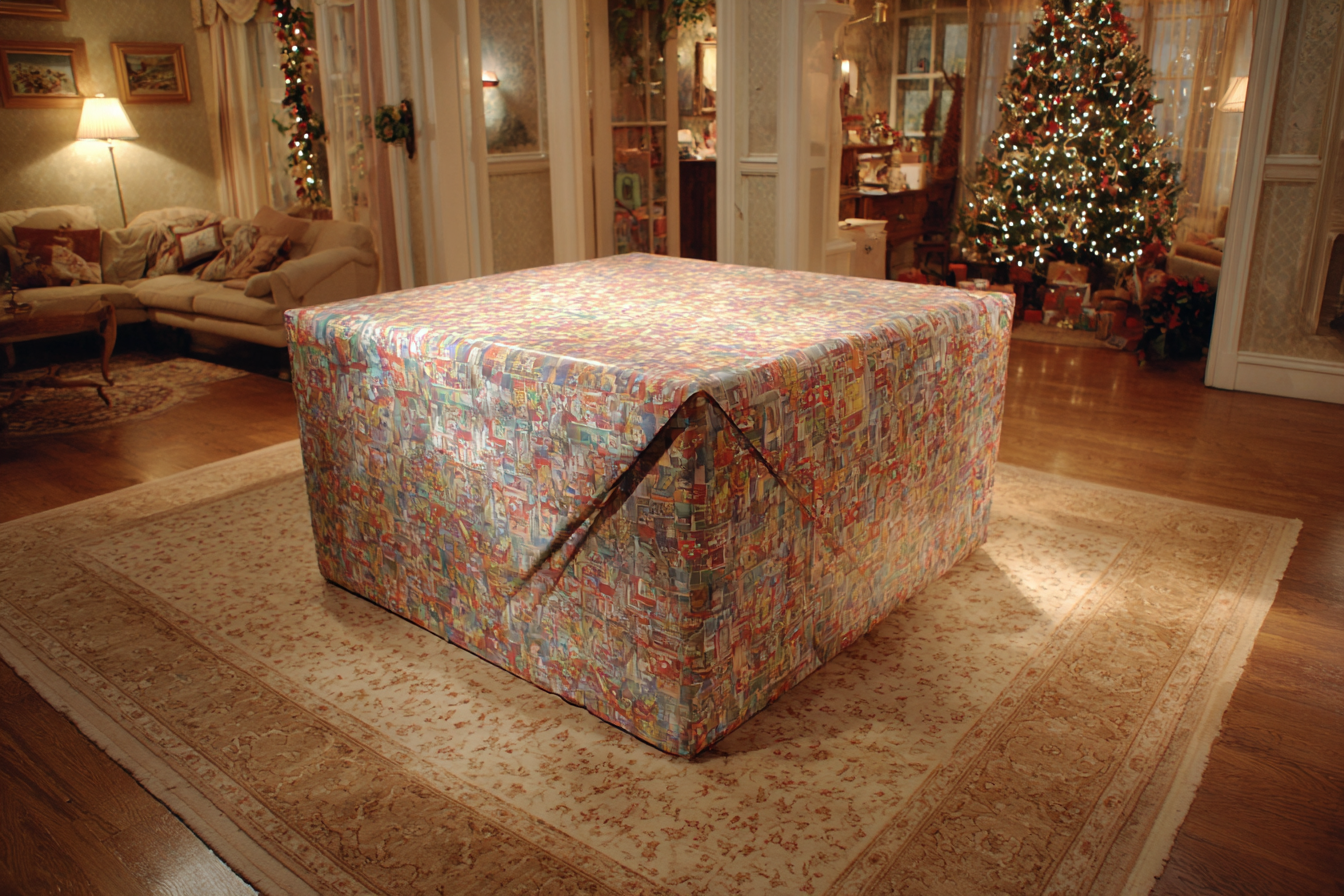 Una caja de regalo | Fuente: Midjourney