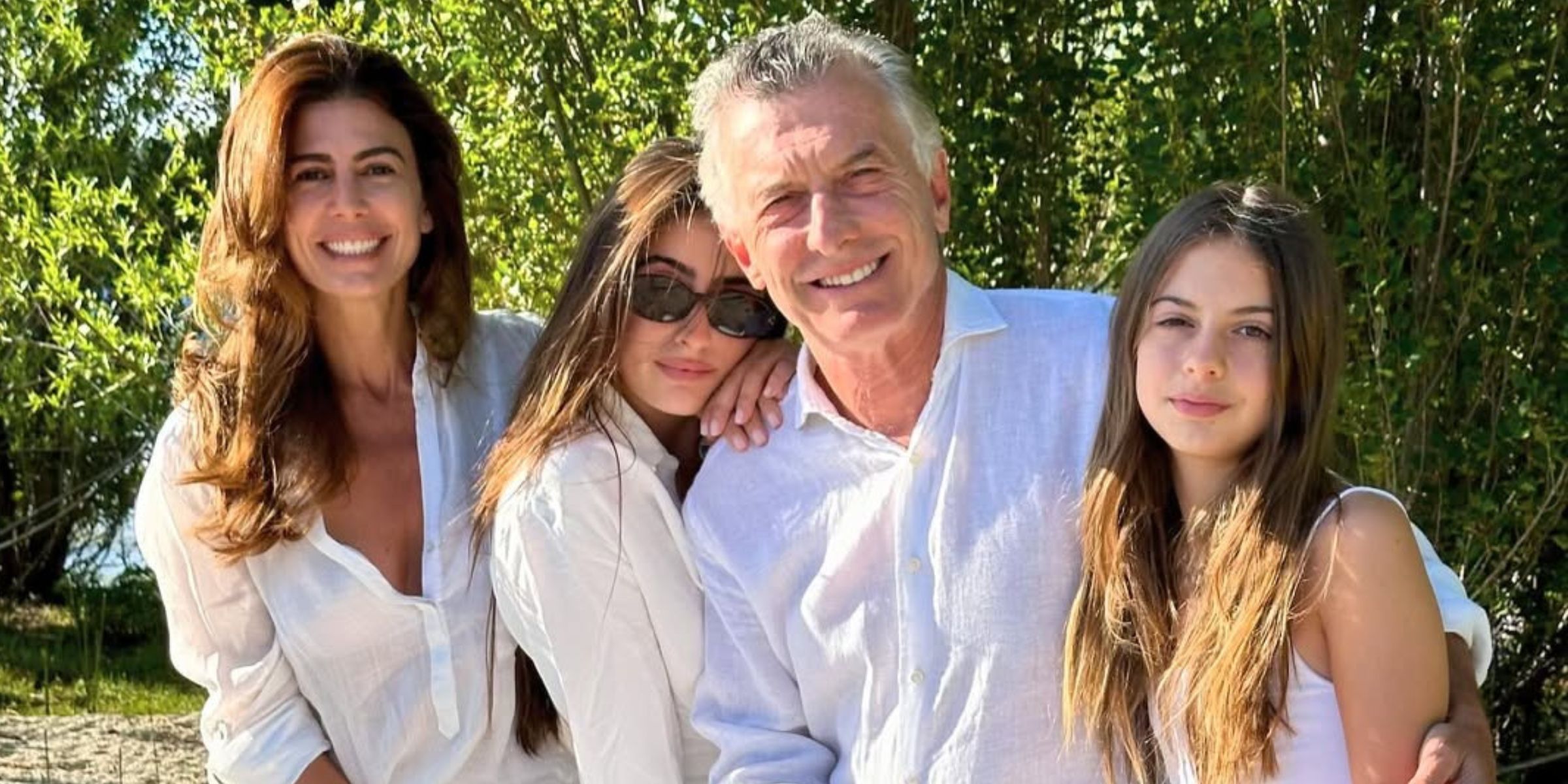 Juliana Awada, Valentina Barbier, Mauricio Macri y Antonia Macri | Fuente: Instagram/juliana.awada