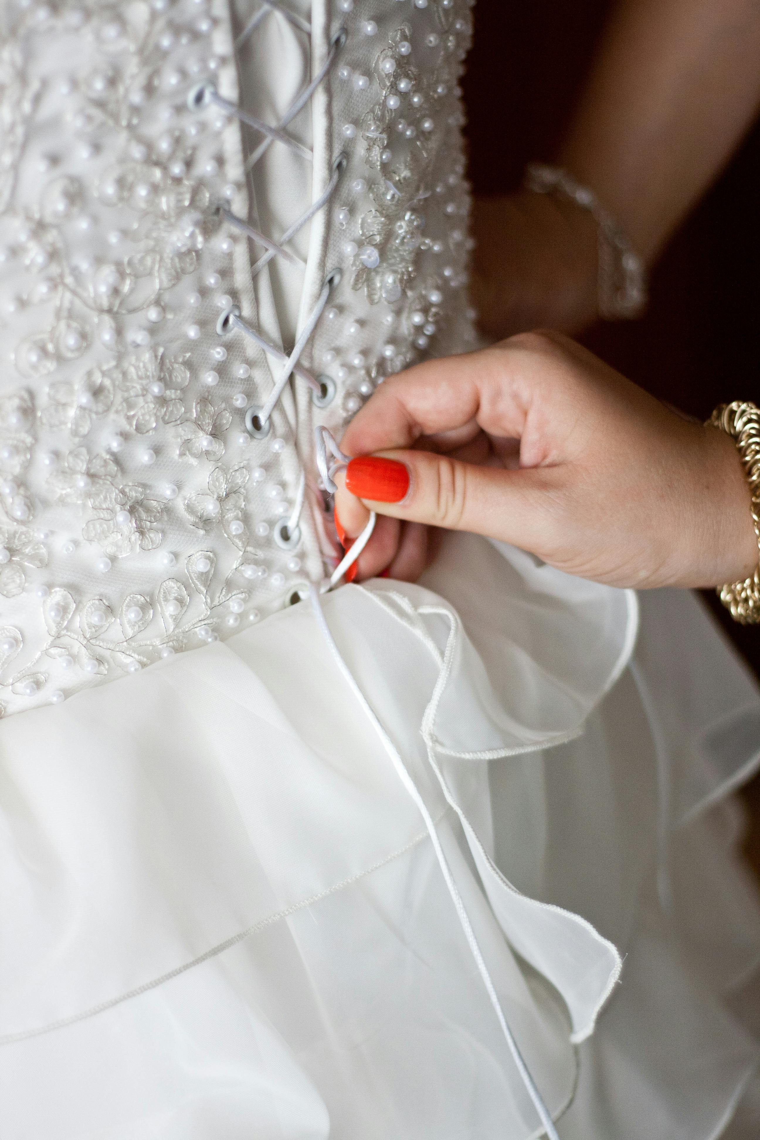 Un vestido de novia | Fuente: Pexels