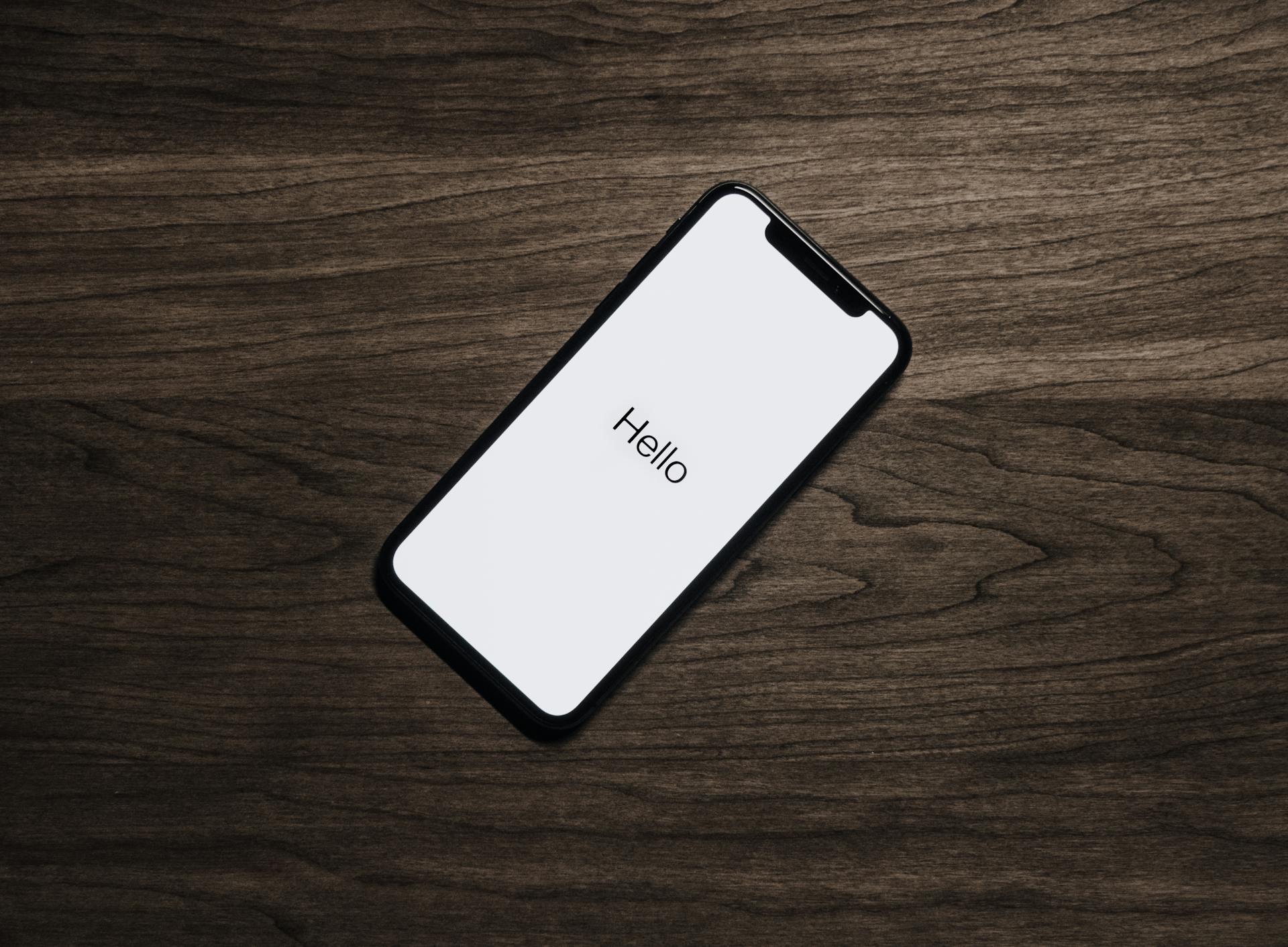 Un teléfono móvil | Fuente: Pexels