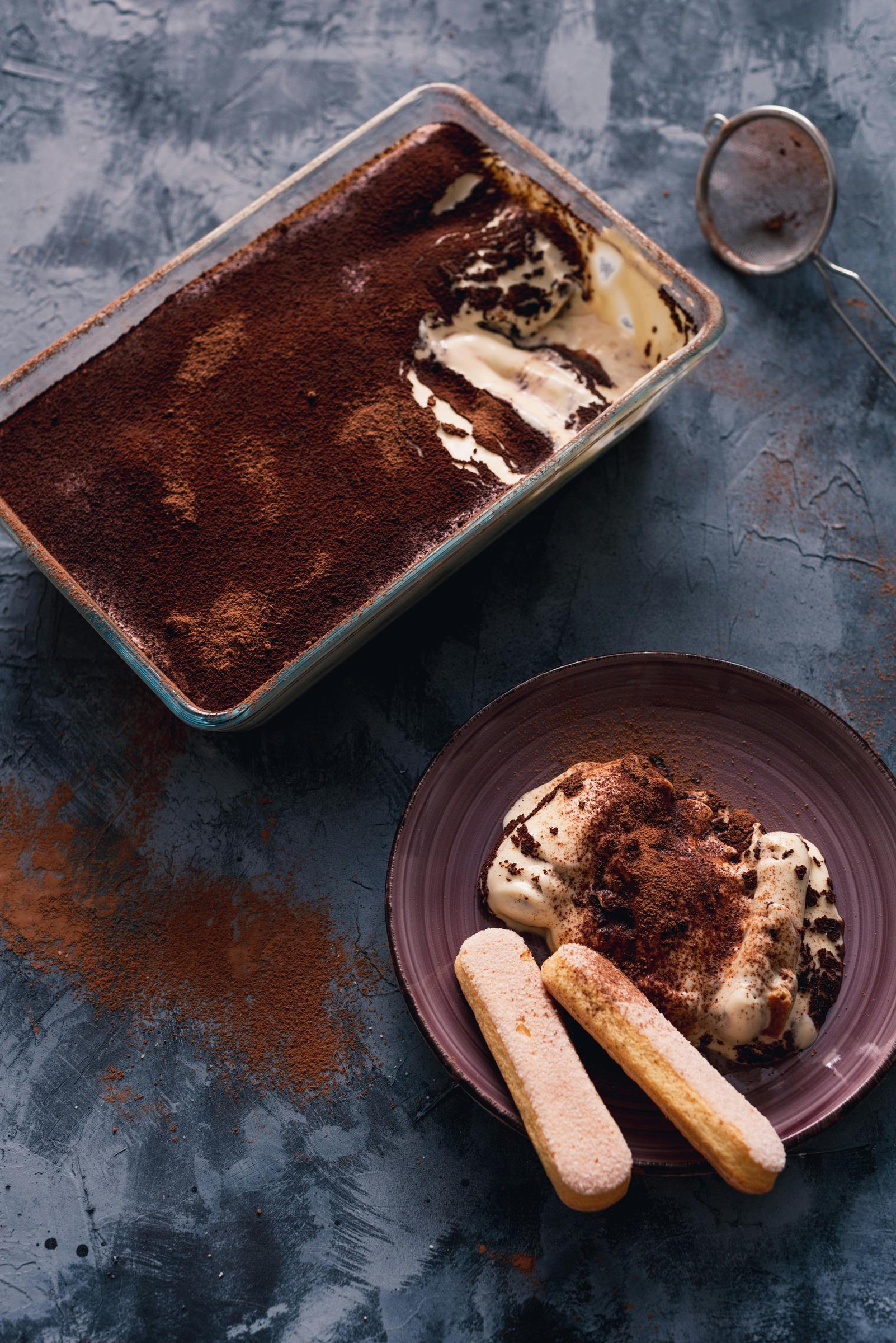 Postre en un plato | Fuente: Unsplash