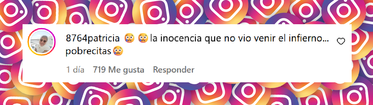 Comentario de un usuario sobre el caso del triple feminicidio de Brenda Del Castillo (20), Morena Verdi (20) y Lara Gutiérrez (15) | Fuente: Instagram/radiodelplata