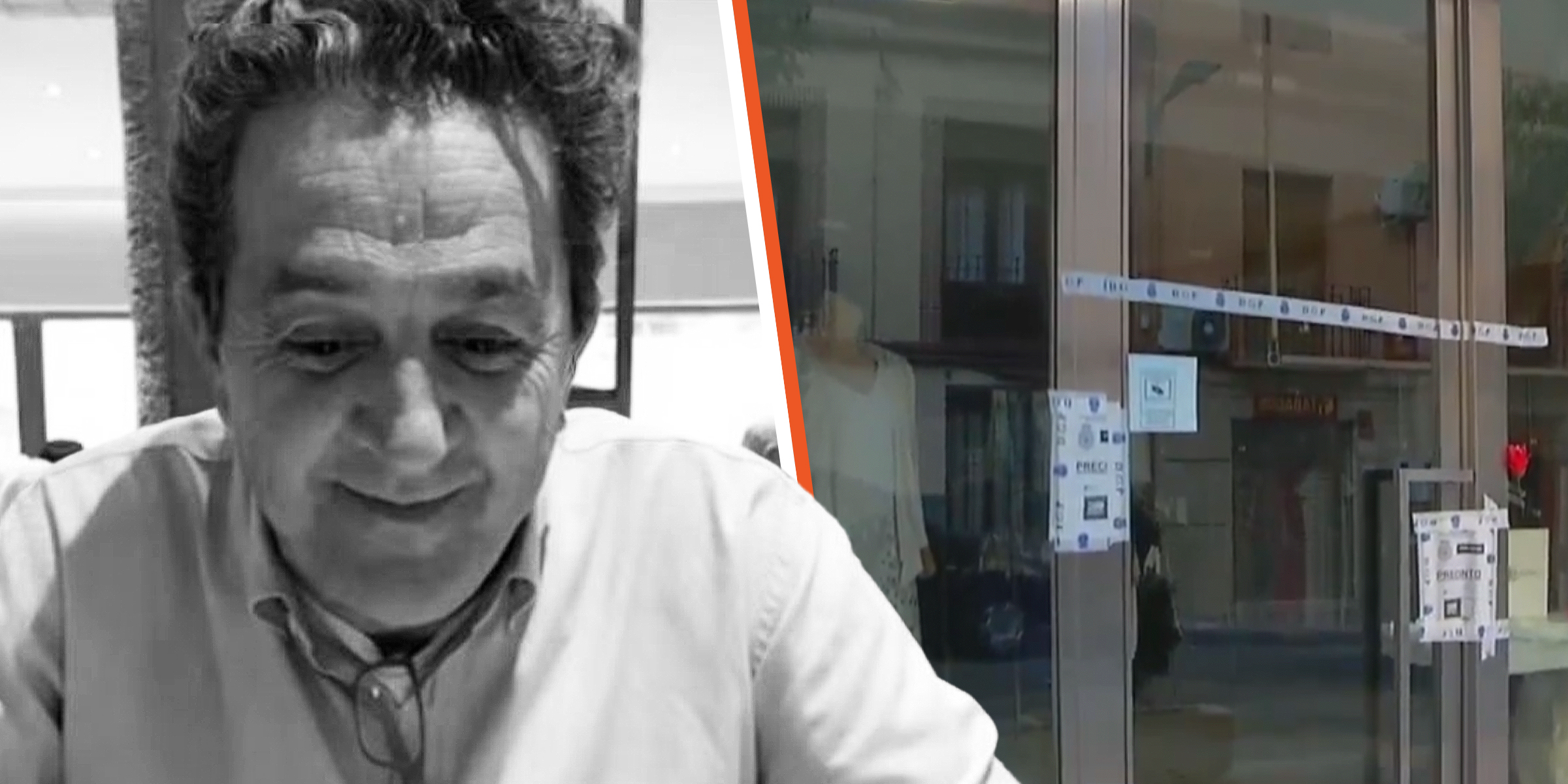 Felipe, el comerciante fallecido | La tienda de Felipe | Foto: x.com/la7tele | facebook.com/elheraldodemexico