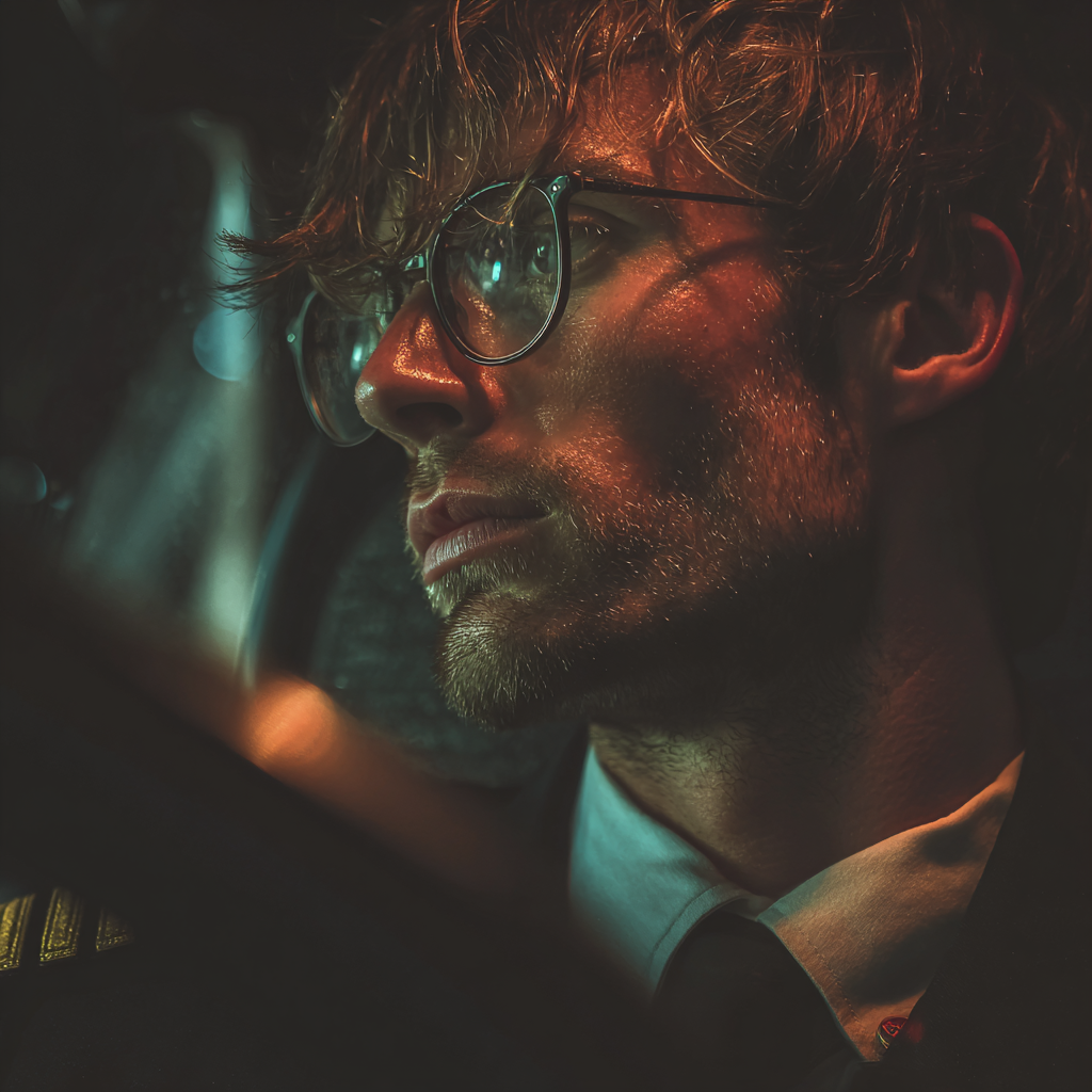 Un hombre conduciendo un autobús | Fuente: Midjourney