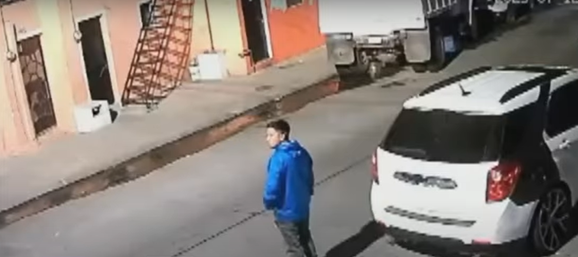 El hombre que atacó a Carla | Fuente: youtube.com/@ImagenNoticias