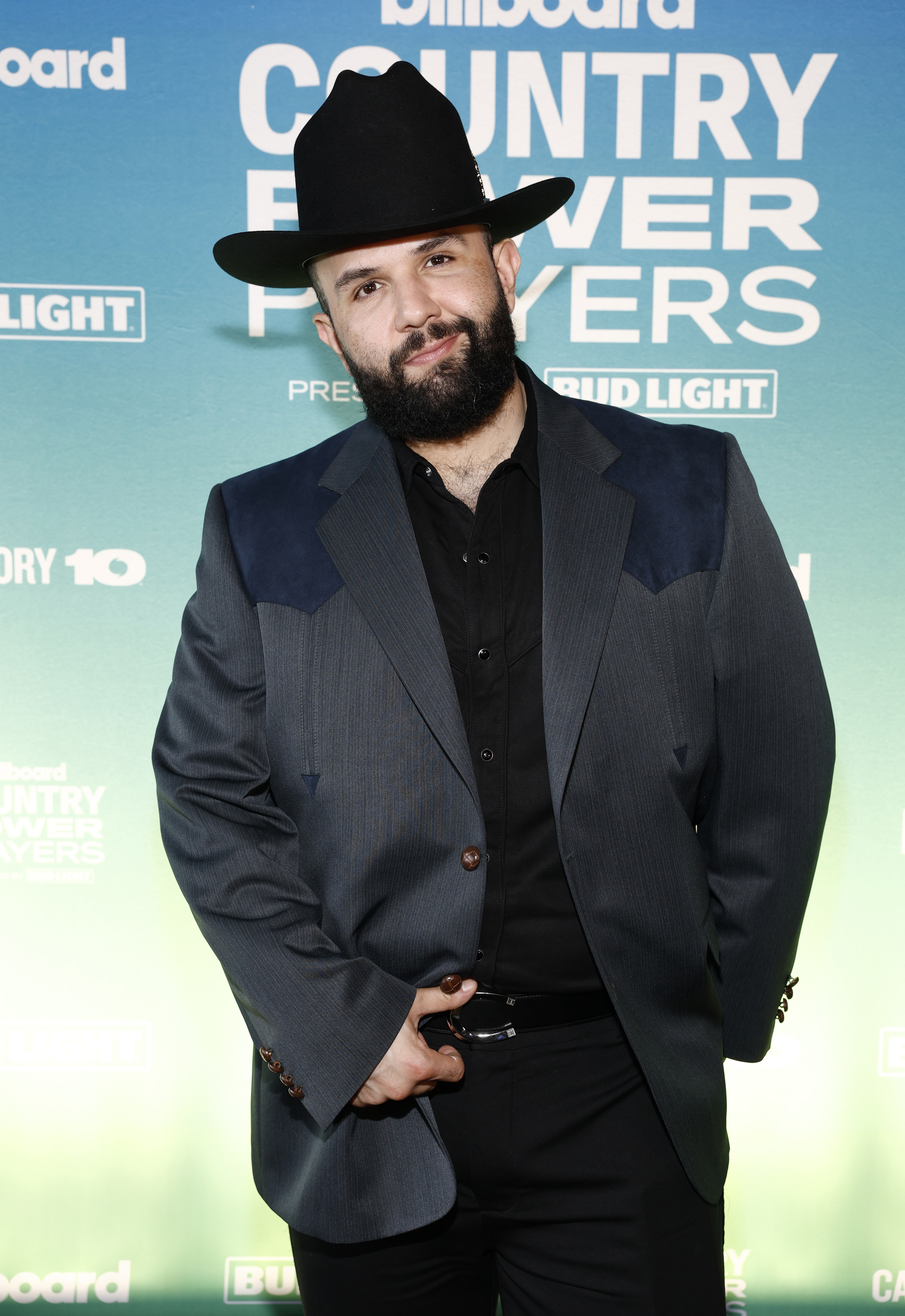 Carín León asiste al evento Billboard Country Power Players en Category 10 el 4 de junio de 2025 en Nashville, Tennessee. | Fuente: Getty Images