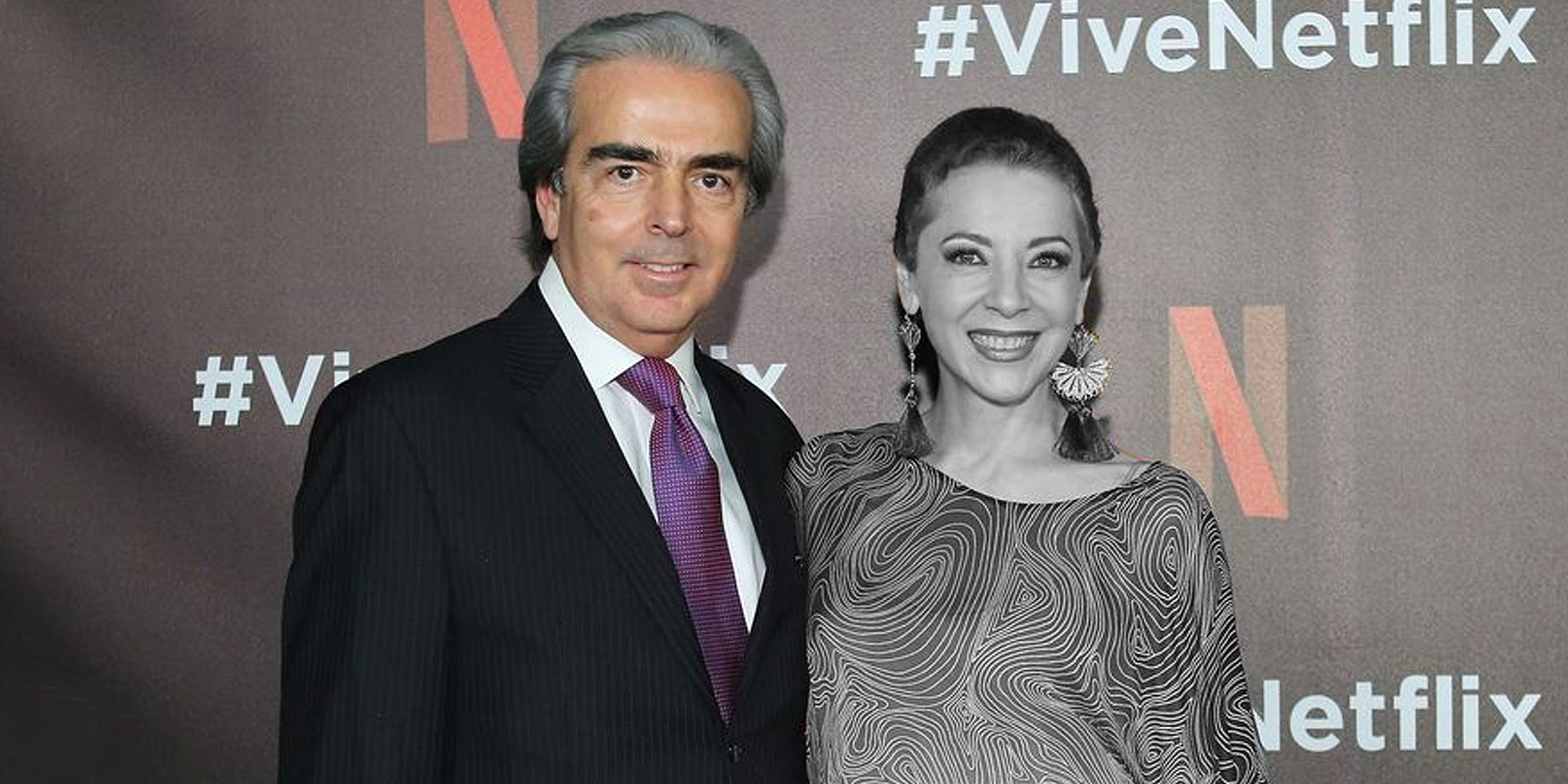 Lorenzo Lazo y Edith Gonzalez | Fuente: Getty Images