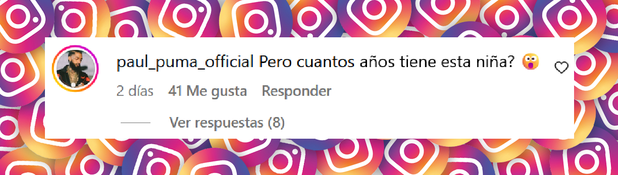 Comentario de un usuario sobre Khristina, la prometida de Mounir Nasraoui, padre de Lamine Yamal | Fuente: Instagram/hustle_hard_304