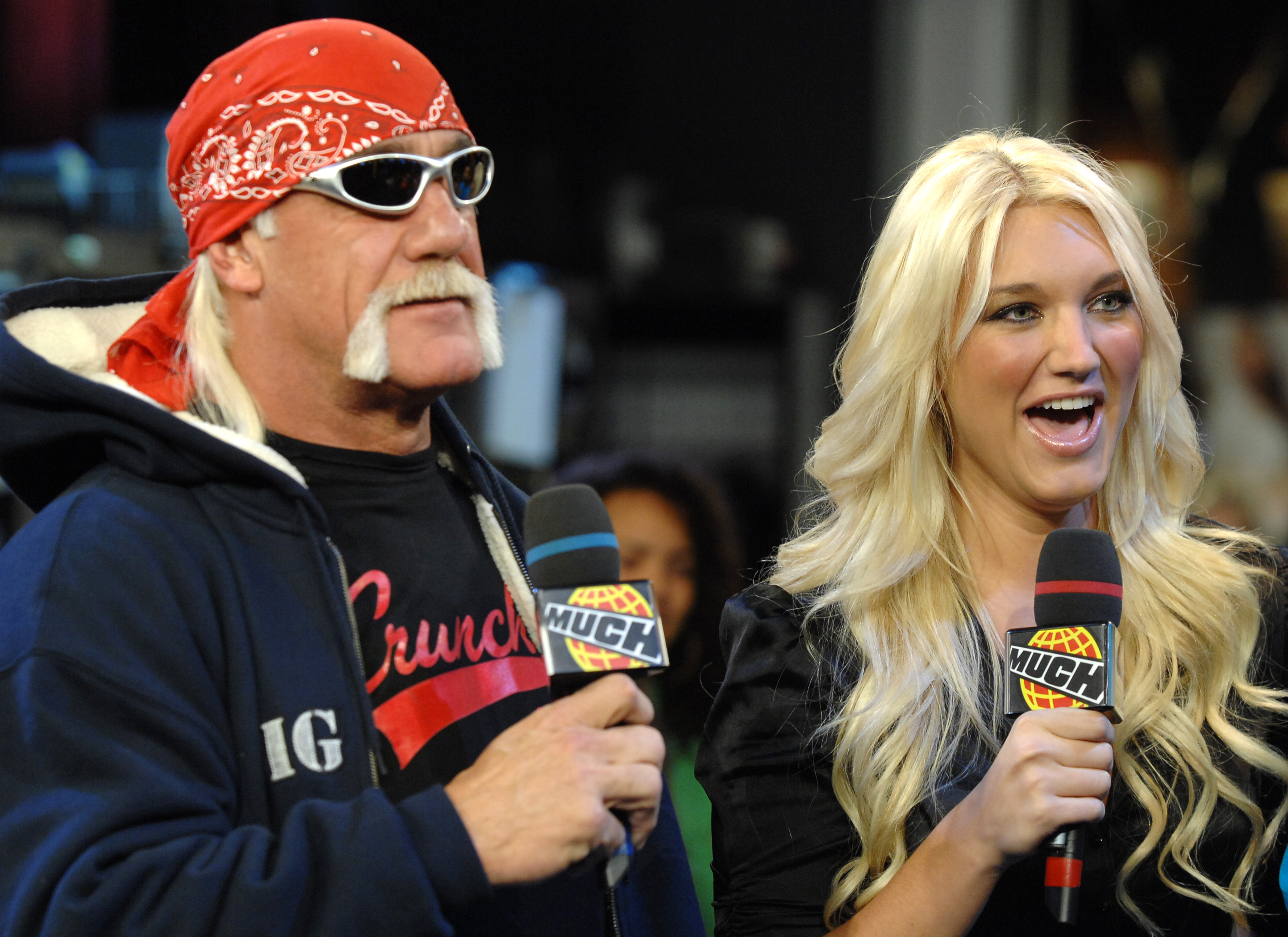 Brooke y Hulk Hogan el 4 de diciembre de 2006 en el Chum/City Building de Toronto, Ontario, Canadá. | Fuente: Getty Images