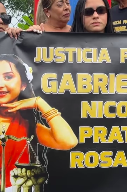 Manifestación pidiendo justicia por Gabriela. | Foto: instagram.com/elnuevodia