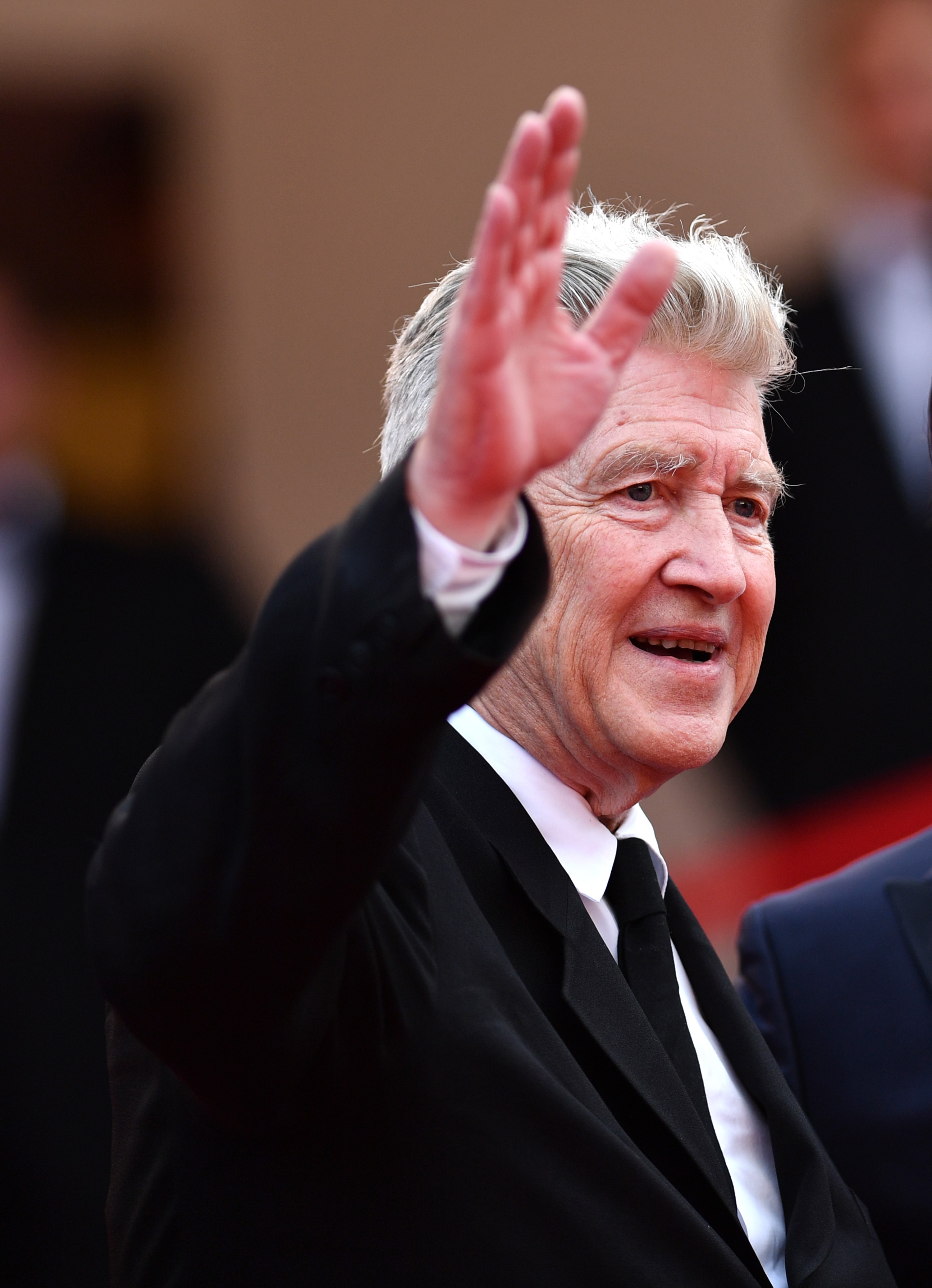 David Lynch fotografiado en Cannes, Francia, el 25 de mayo de 2017. | Fuente: Getty Images