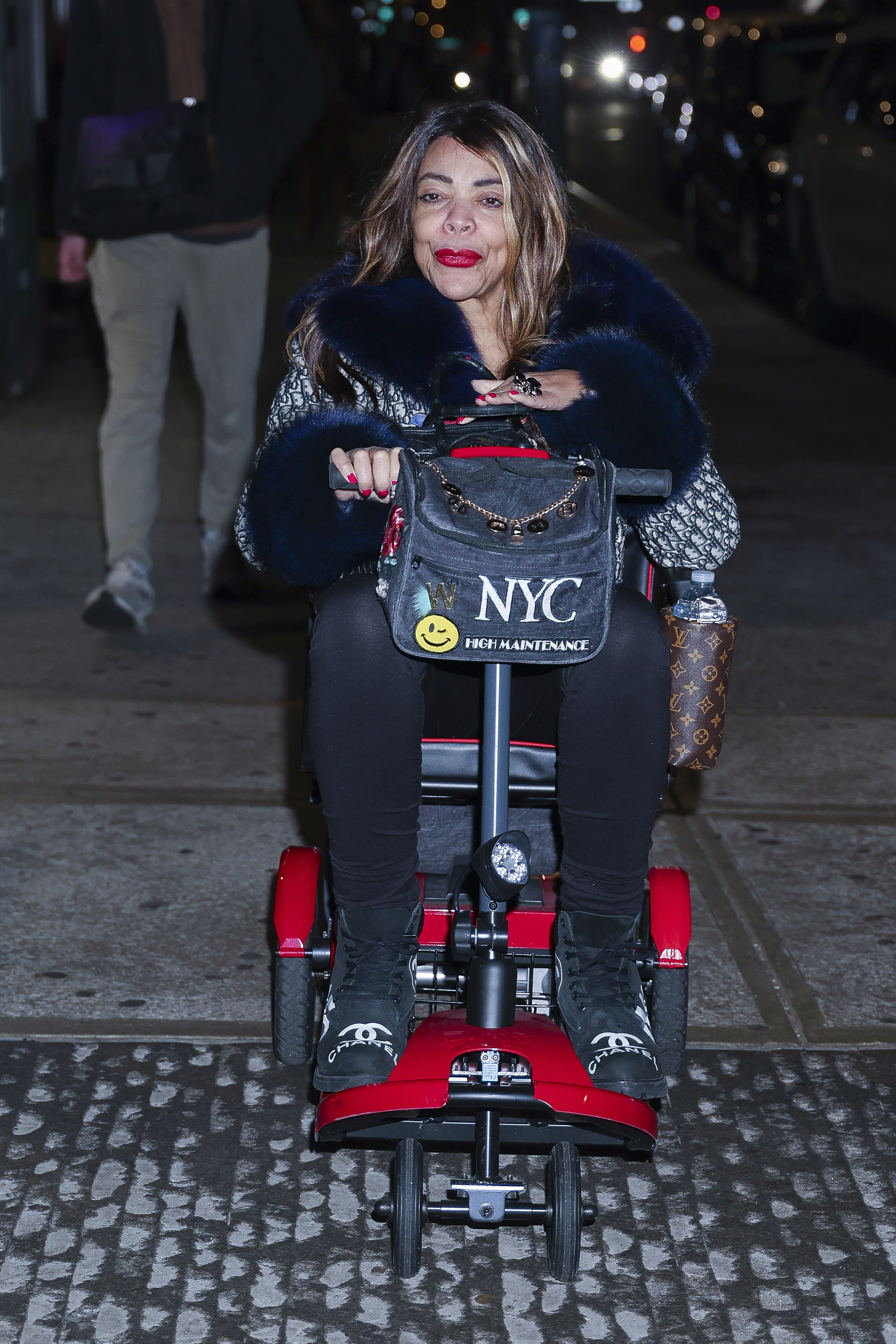 Wendy Williams, vista en el restaurante Tucci de NoHo el 15 de marzo de 2025 en Nueva York. | Fuente: Getty Images