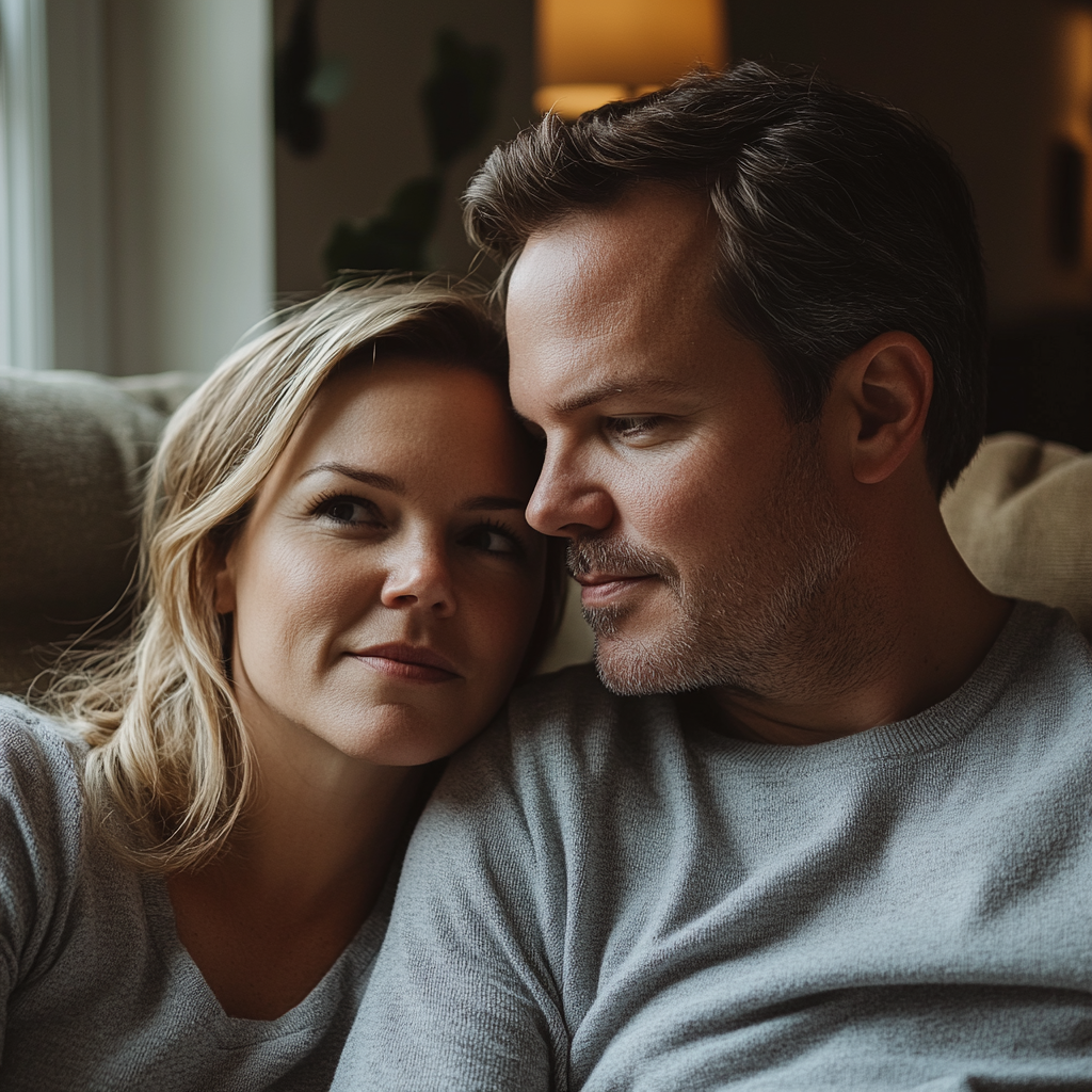 Una pareja de enamorados | Fuente: Midjourney