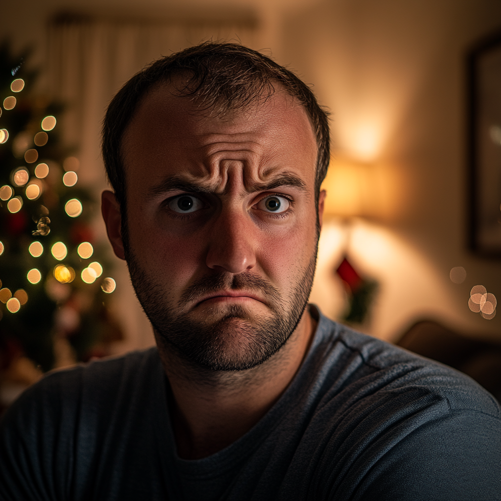 Un hombre enfadado | Fuente: Midjourney