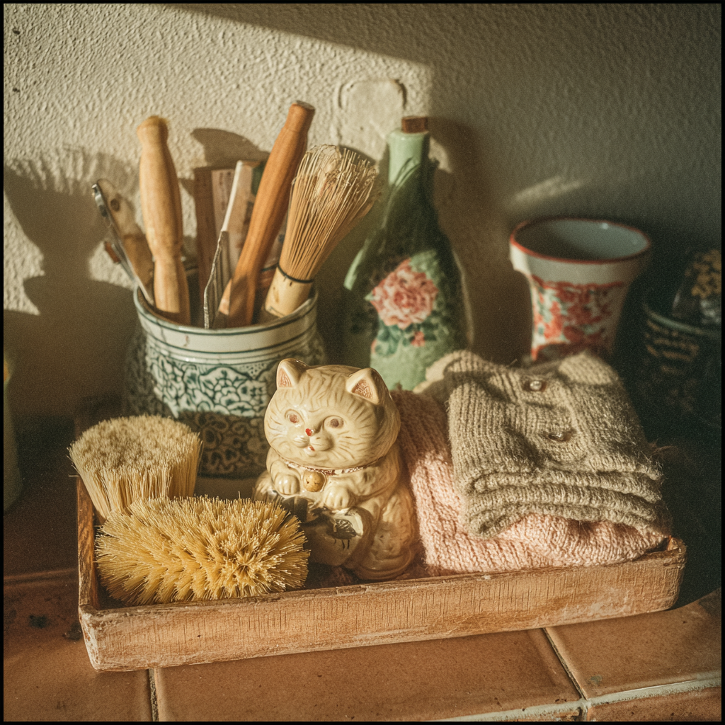 Una caja llena de chucherías | Fuente: Midjourney