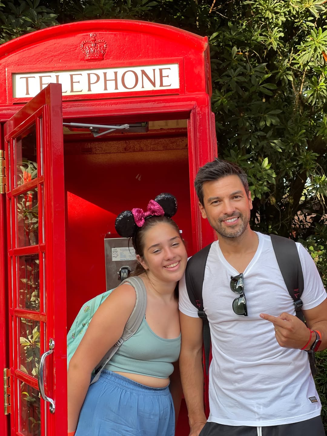 El Chino Leunis con su hija, Delfina | Fuente: Instagram/leandroleunis