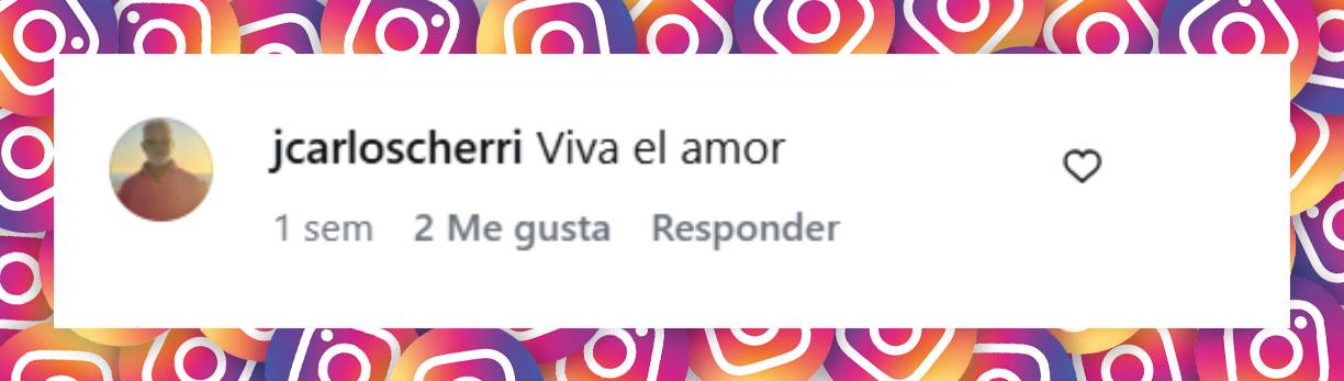 Comentario de un usuario | Fuente: Instagram/munapaulscherri