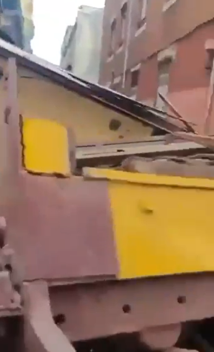 Imágenes captadas tras el accidente del funicular en Lisboa | Fuente: X/AdrianaVeterin