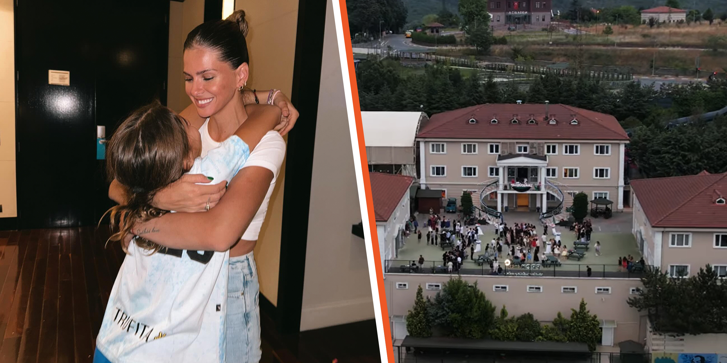 "China" Suárez y su hija Rufina | British International School de Estambul | Foto: instagram.com/sangrejaponesa | instagram.com/thebisistanbul