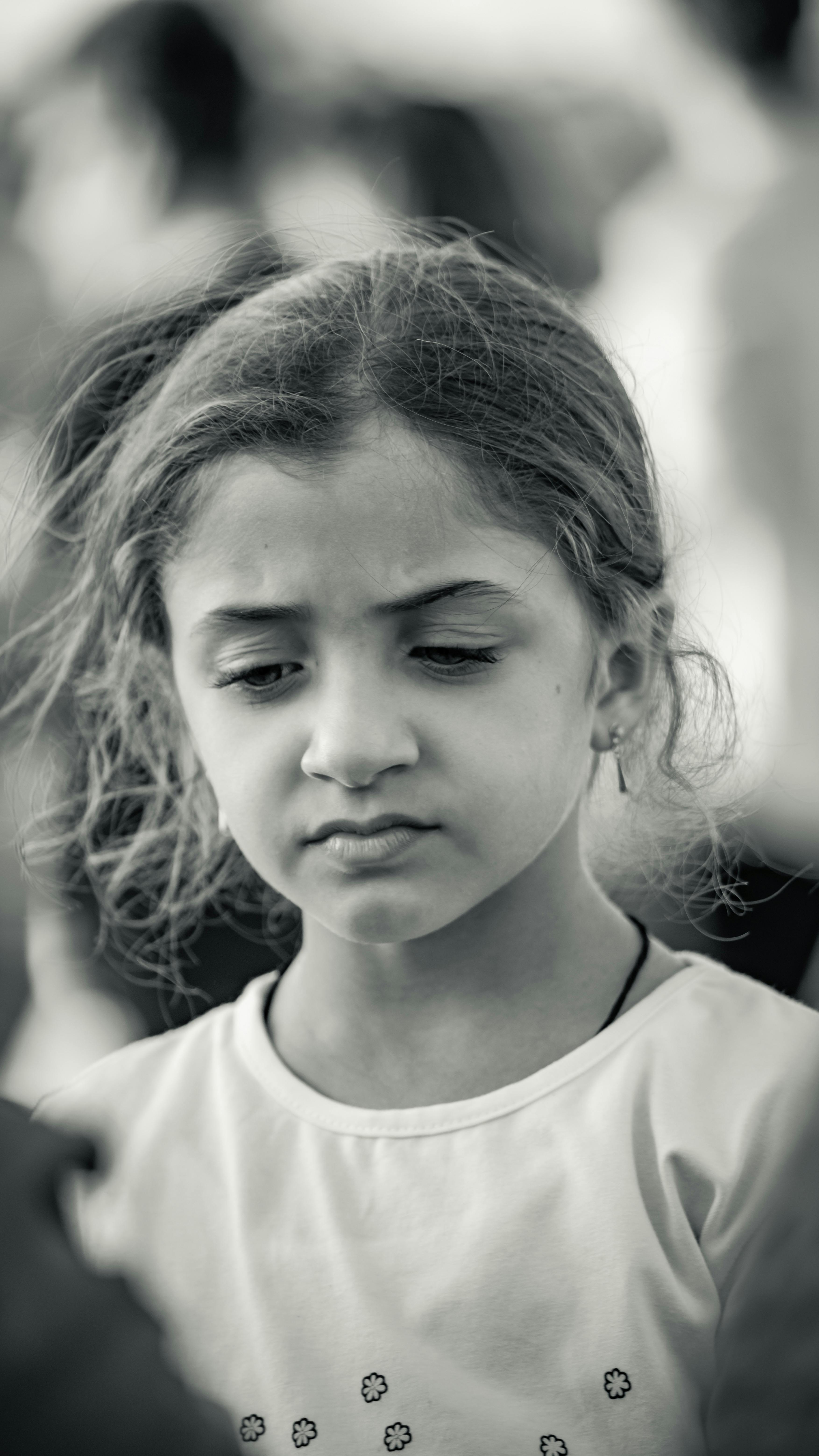 Una chica triste | Fuente: Pexels