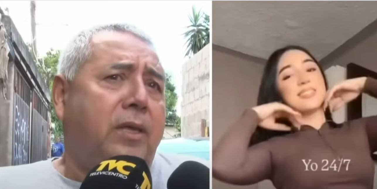 El padre de Jennifer Rivas habla con los medios | Fuente: YouTube/televicentroHN