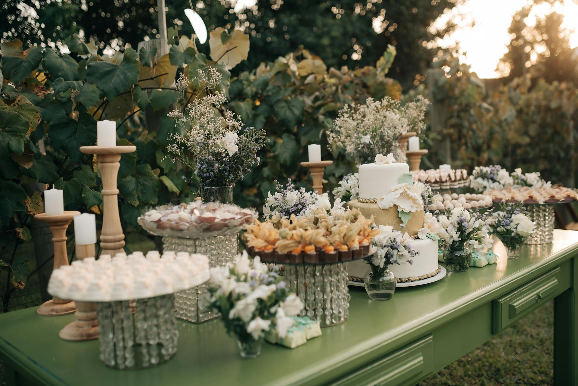 Una mesa de buffet | Fuente: Pexels