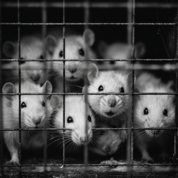 Ratas en una jaula | Fuente: Midjourney