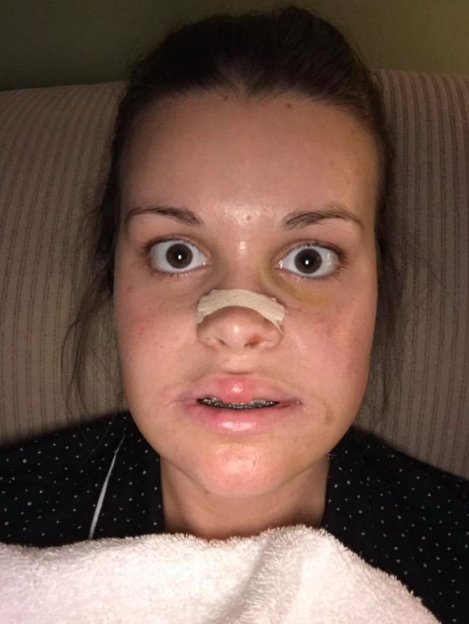 Un primer plano de Katie Wolferding, con fecha de junio de 2019 | Fuente: Facebook/katiewolferding