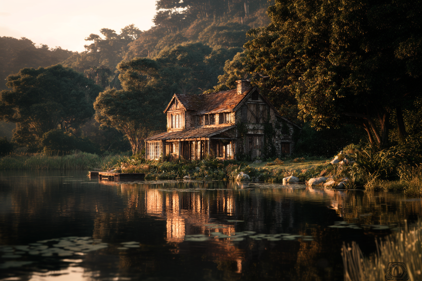 Una casa en el lago | Fuente: The Celebritist