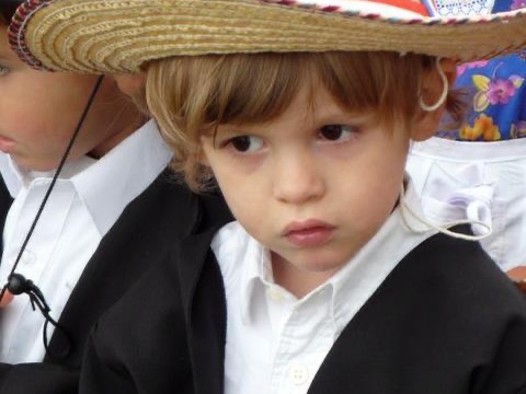 Bautista Vicuña, hijo de Pampita Ardohain y Benjamín Vicuña, durante su infancia | Fuente: Instagram/benjaminvicuna.ok