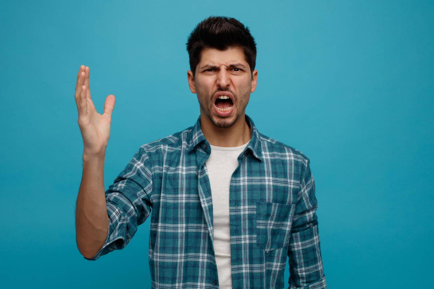 Un hombre molesto | Fuente: Freepik