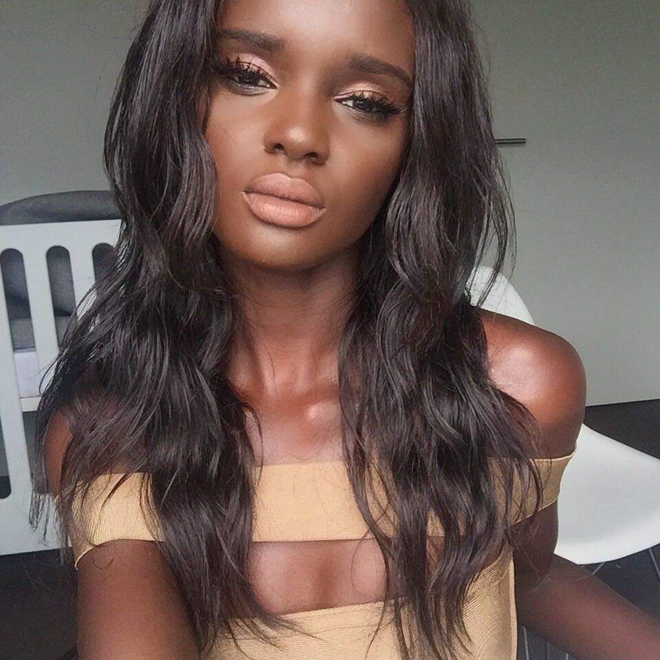 Primer plano de Nyadak "Duckie" Thot el 8 de enero de 2016 | Fuente: Instagram/duckiethot