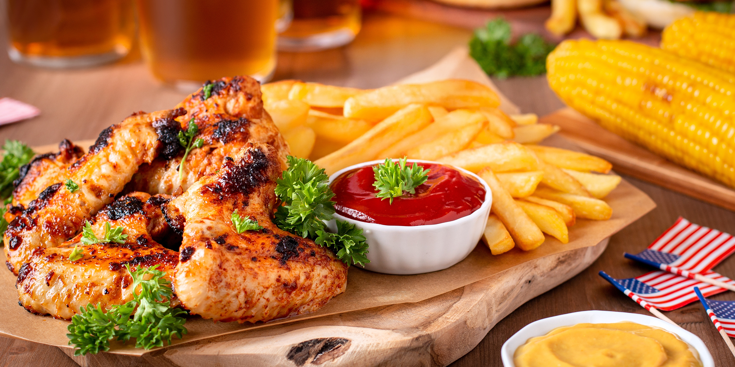 Una cena a la barbacoa | Fuente: Shutterstock