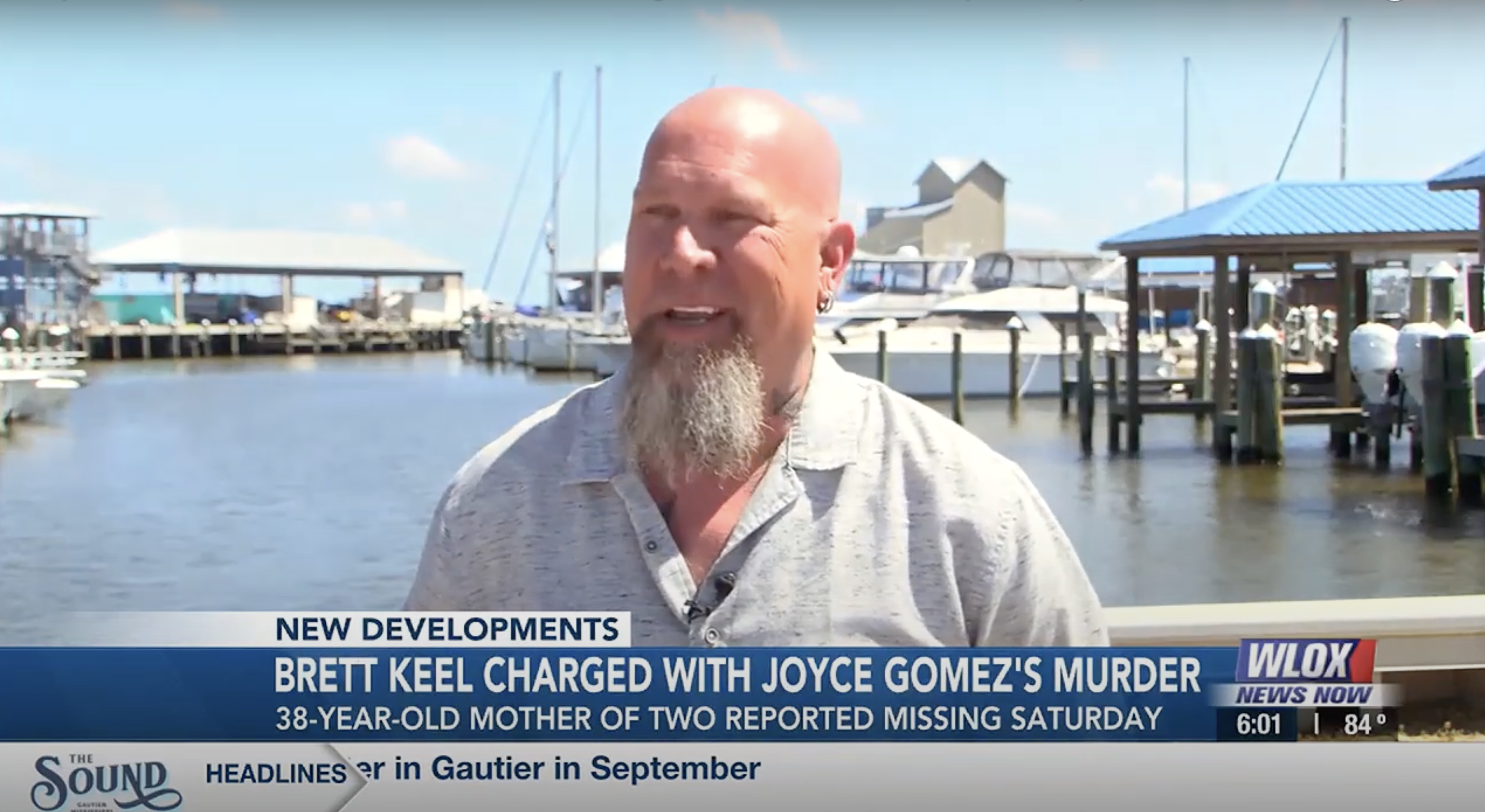 Se ve al compañero de trabajo de Joyce Gómez, Chris Langer, compartiendo sus pensamientos en una entrevista en vídeo, fechada el 29 de abril de 2025 | Fuente: YouTube/wloxnewsnow