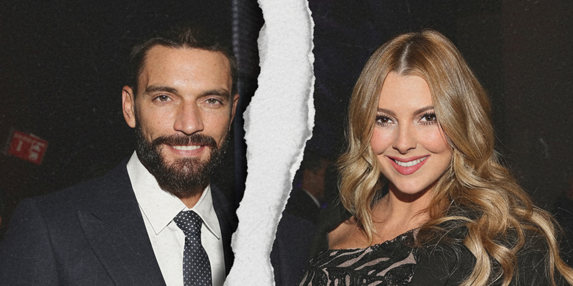 Julián Gil y Marjorie de Sousa. | Fuente: Getty Images.