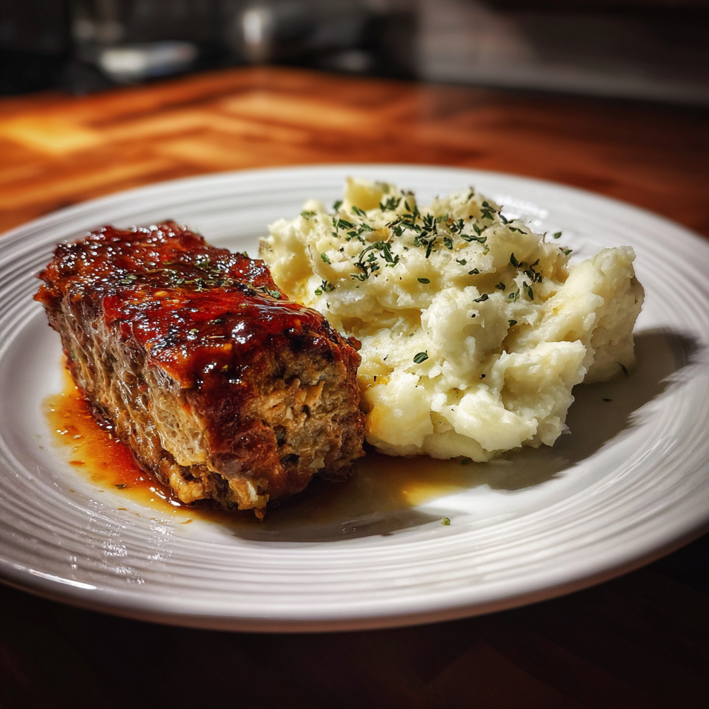 Un plato de comida sobre una mesa | Fuente: Midjourney